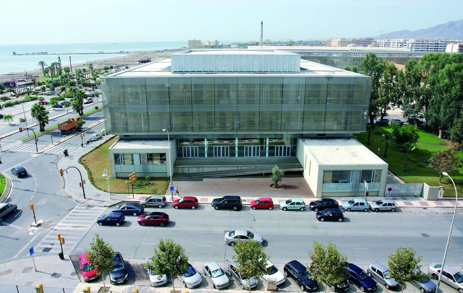 El edificio de la Diputación Provincial de Málaga.