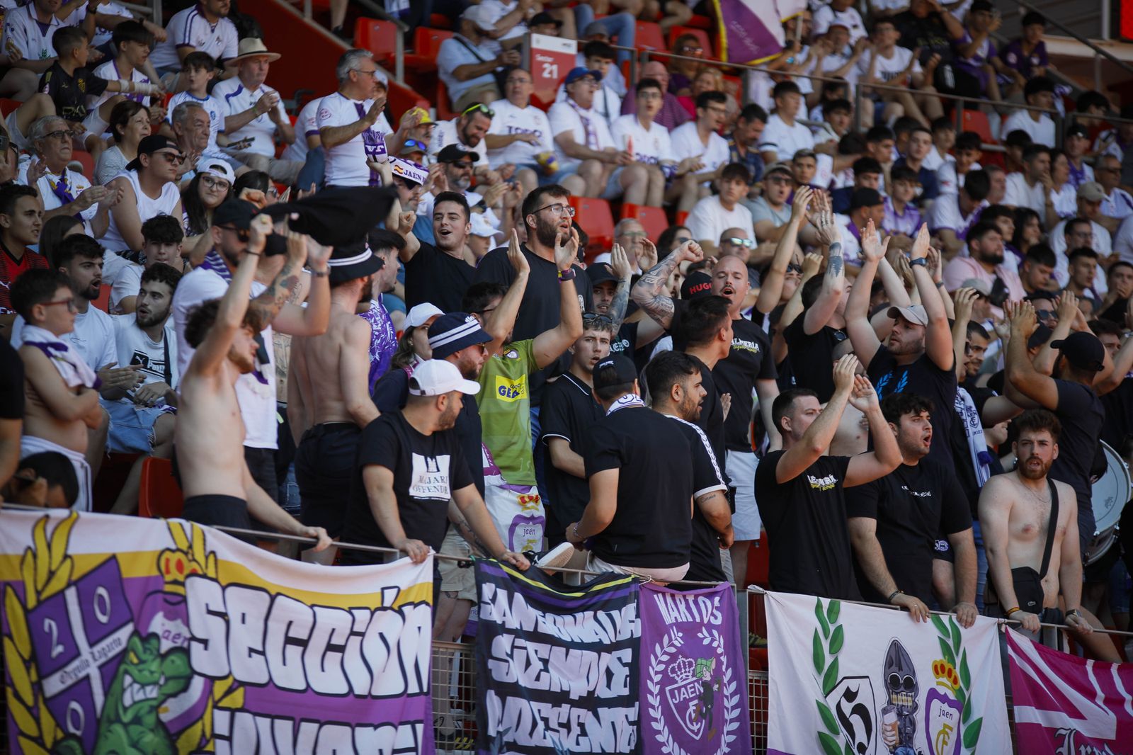 Imágenes del partido entre el Almería B y el Real Jaén