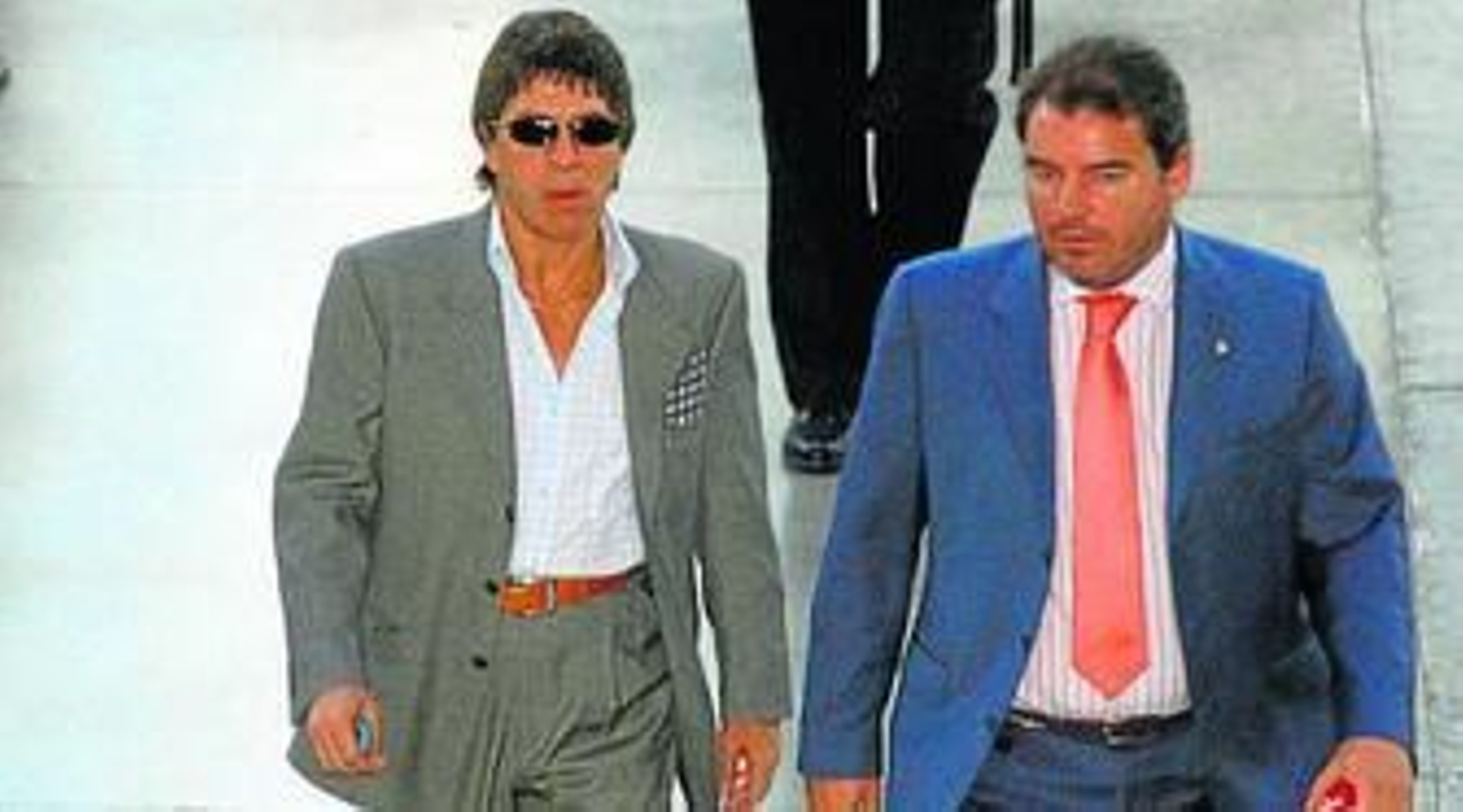 José María del Nido y Monchi, en un acto este mismo verano.