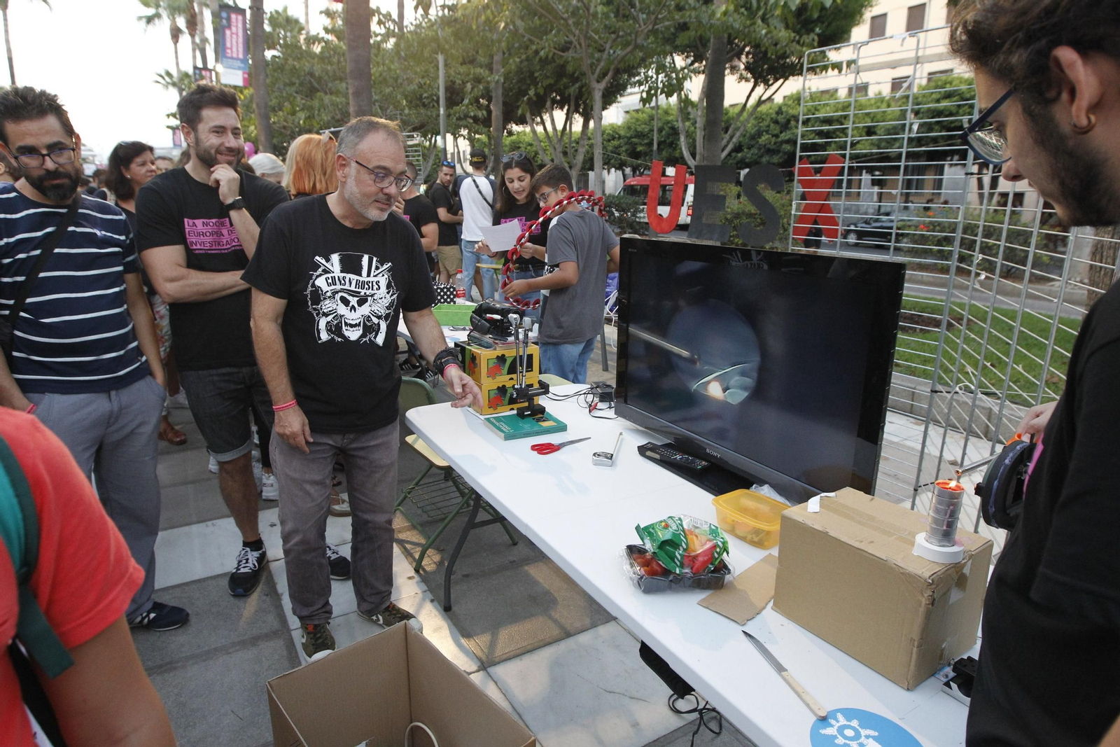 Fotogalería Noche Europea de los Investigadores. Universidad de Almería-UAL