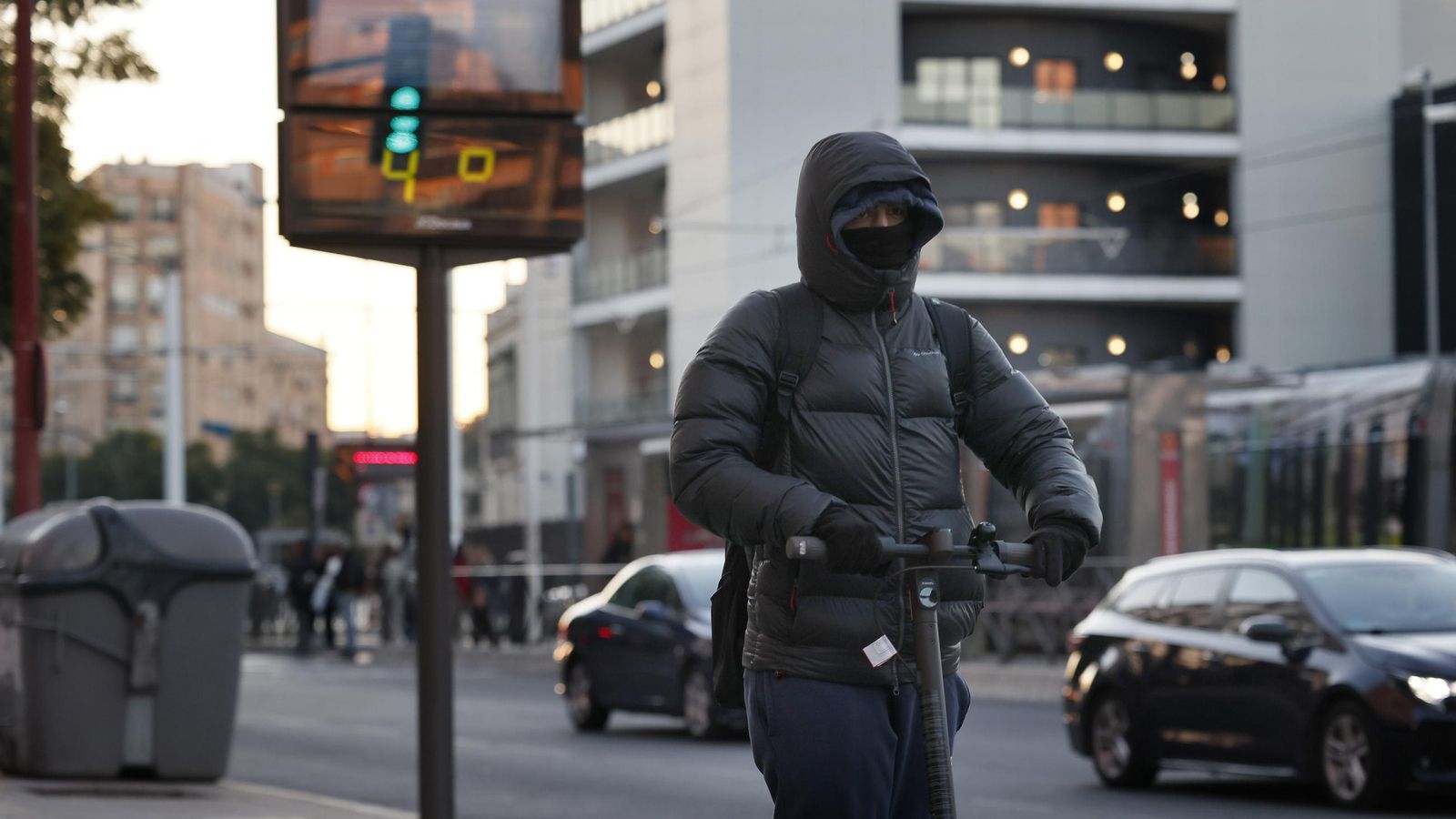 Las fotos del frío en Sevilla