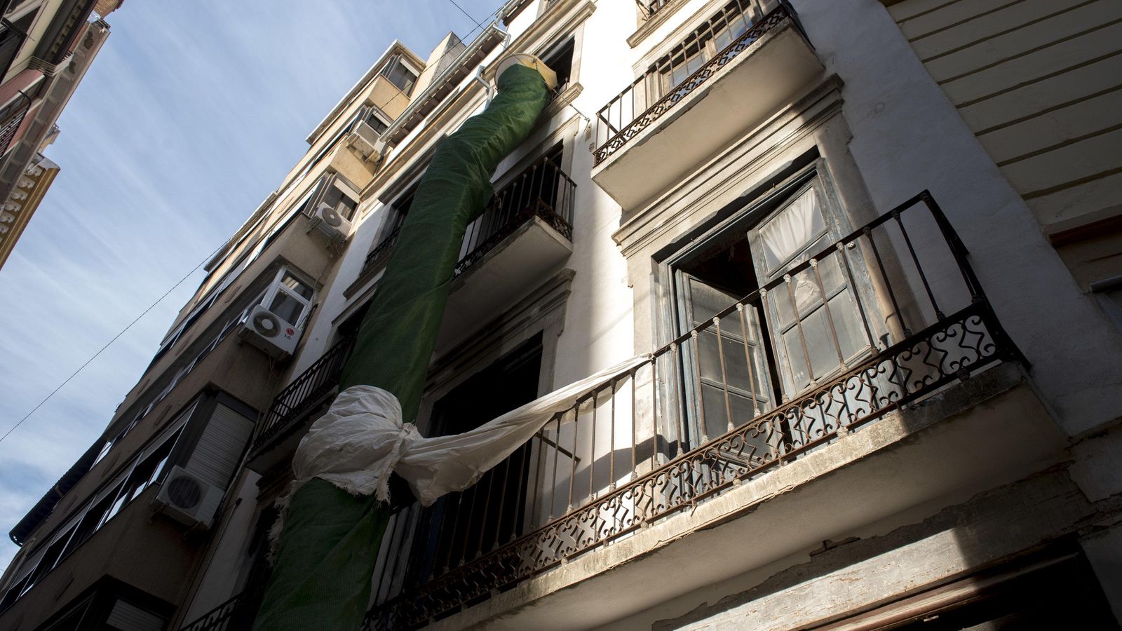 En el casco histórico se ha reactivado la construcción.