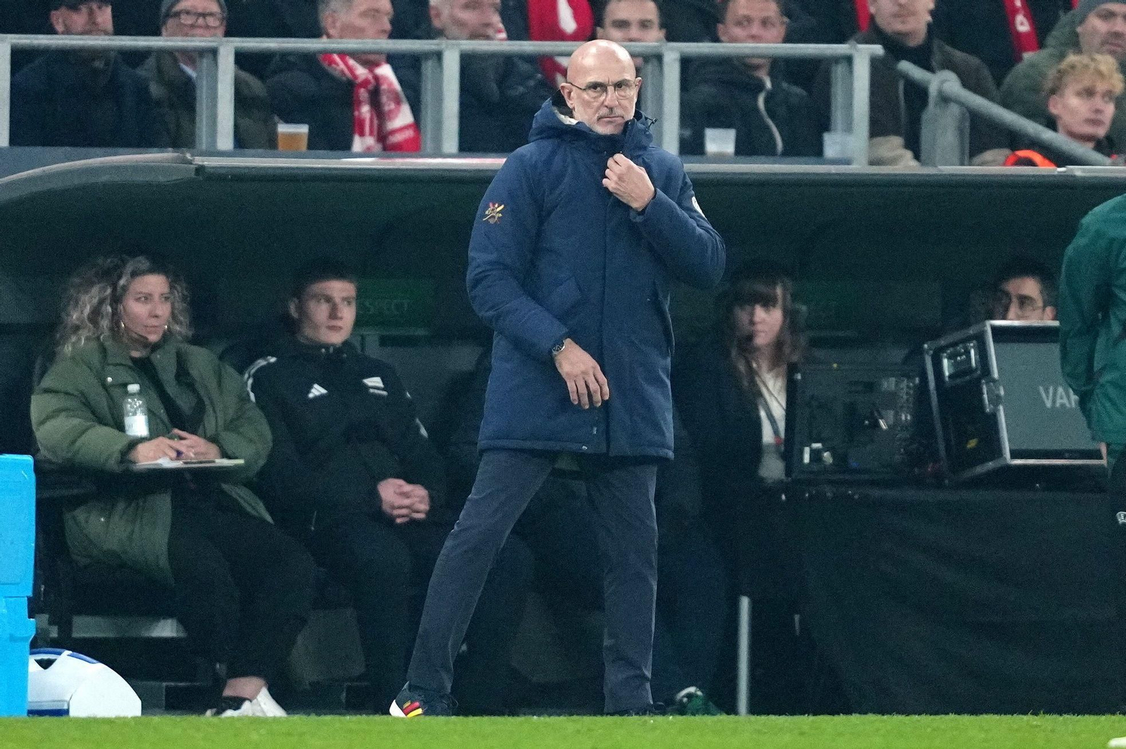 Las fotos del Dinamarca - España