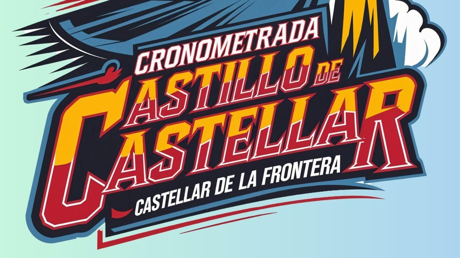Detalle del cartel anunciador de la I Cronometrada de Castellar