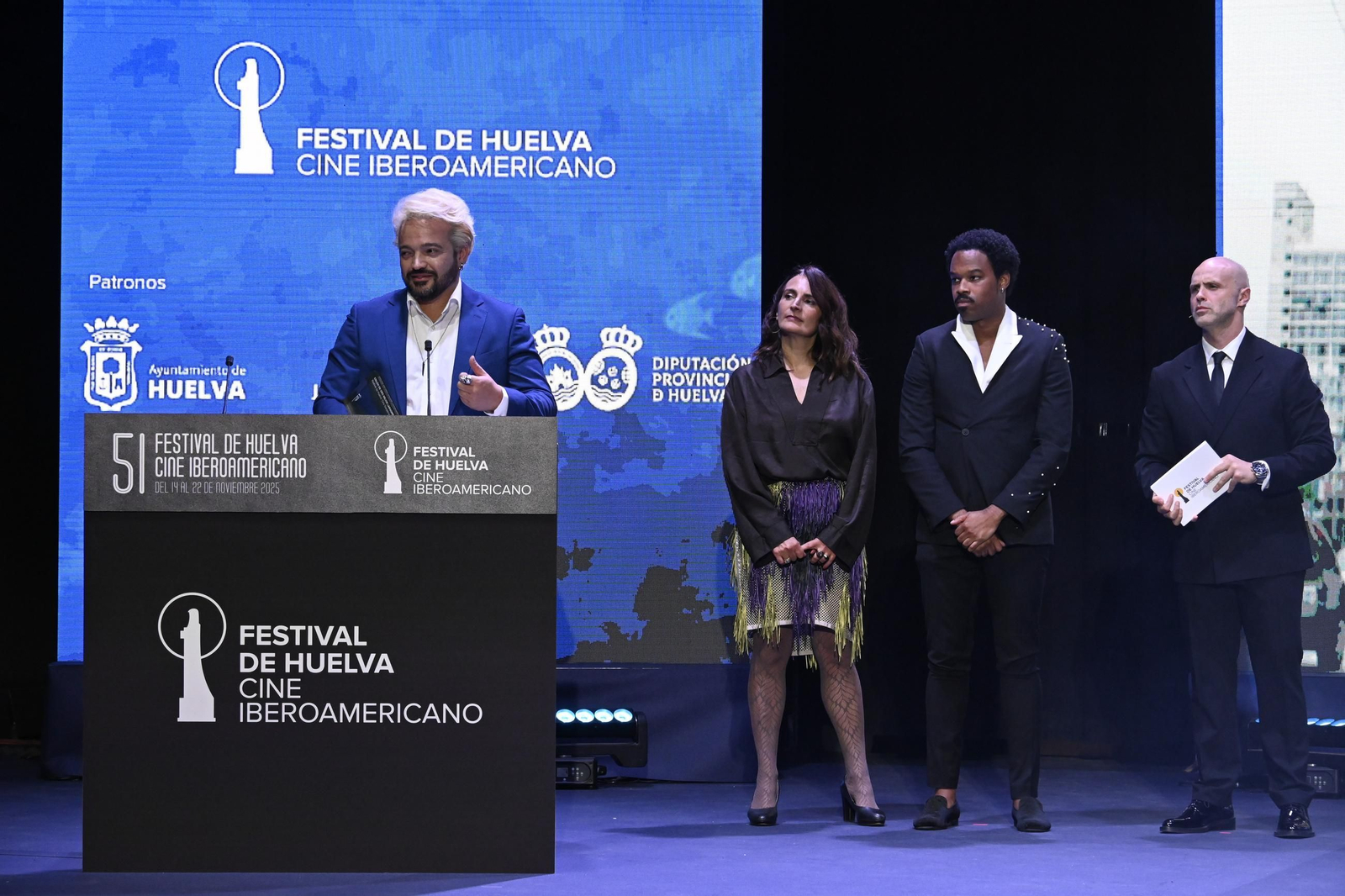 Las mejores imágenes de la Gala de Clausura de la 51.ª edición del Festival de Huelva de Cine Iberoamericano