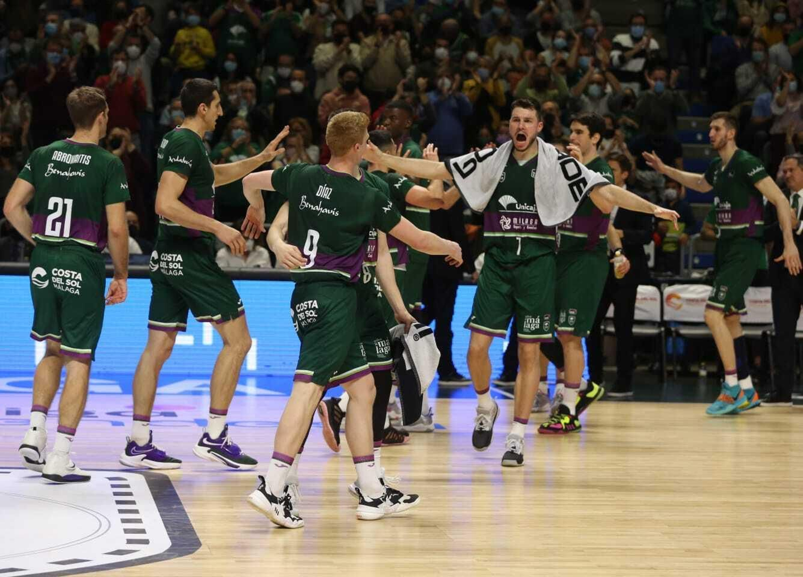Las fotos del Unicaja-Surne Bilbao Básket