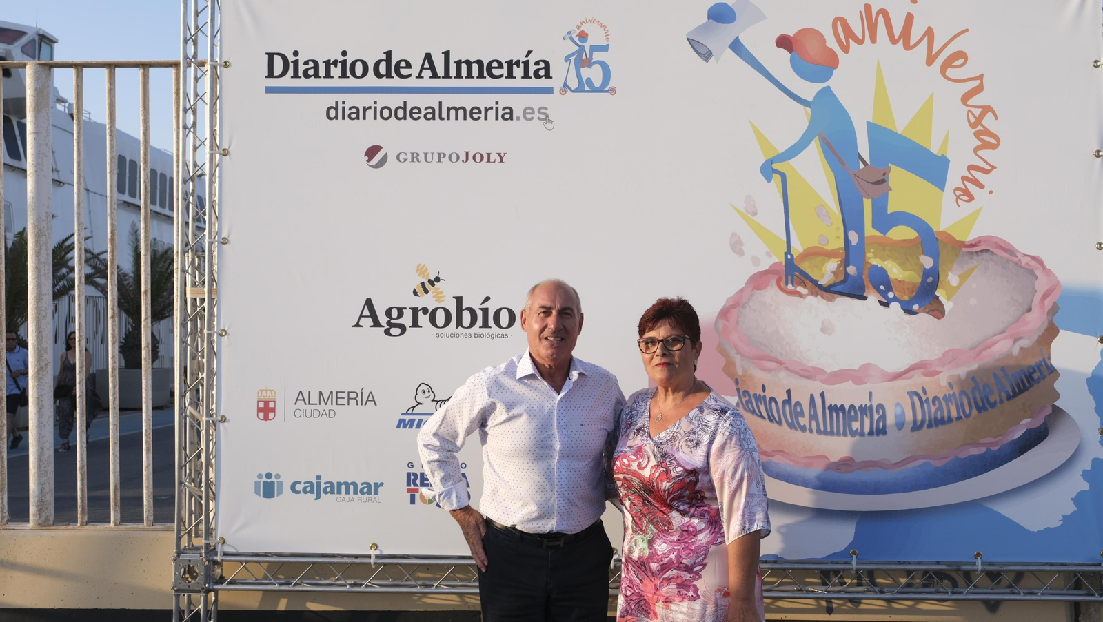 Imágenes de los asistentes a la Gala 15 Aniversario Diario de Almería