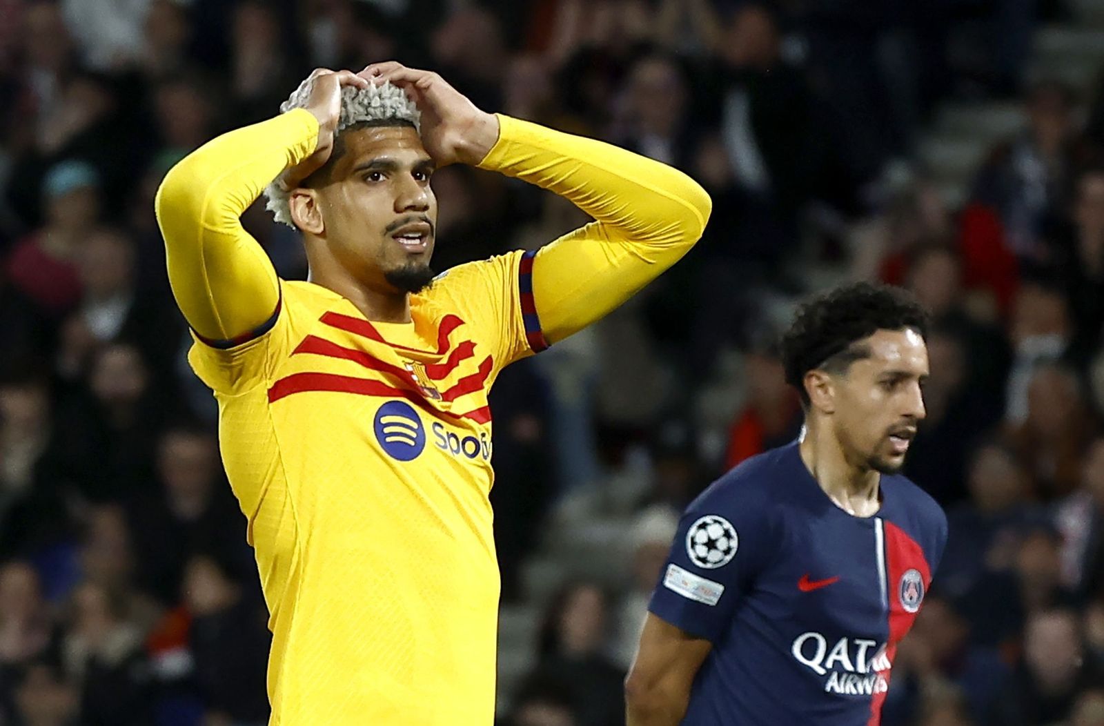 Las mejores fotos del PSG - Barcelona