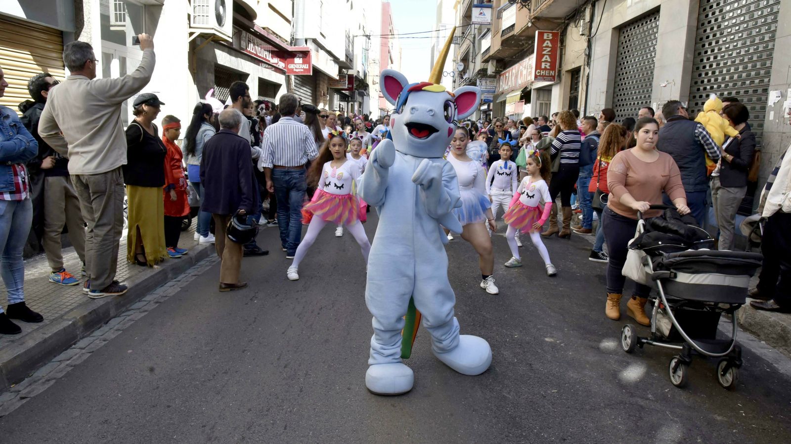 Cabalgata de Carnaval en La Línea en imágenes