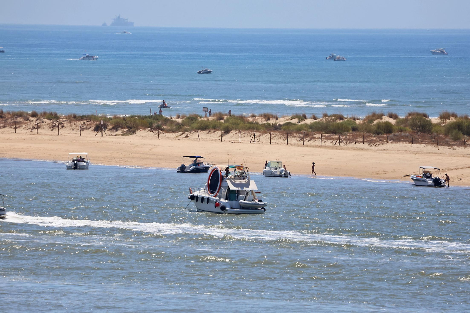 Las espectaculares vistas de la Flecha del Rompido desde el mirador de Nuevo Portil