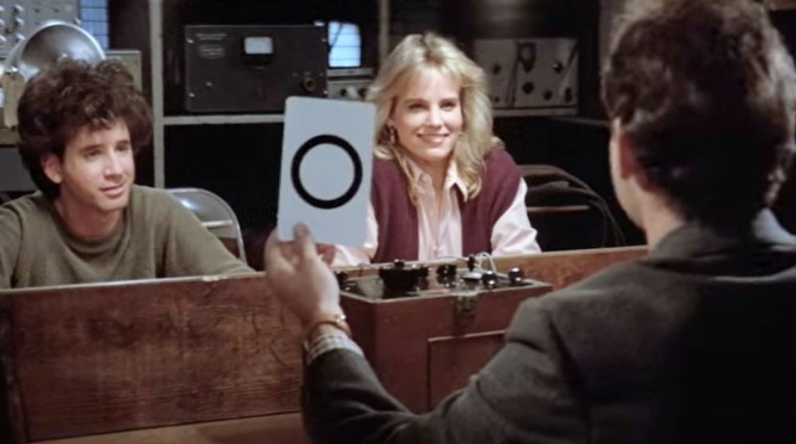 Jennifer Runyon (centro), en 'Los Cazafantasmas'