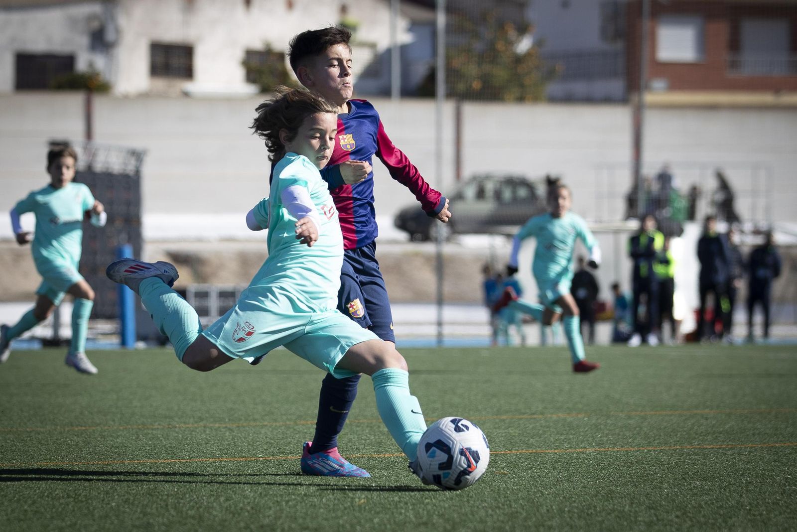 Las mejores imágenes de la primera jornada del Torneo Benjamín de Pinos Puente