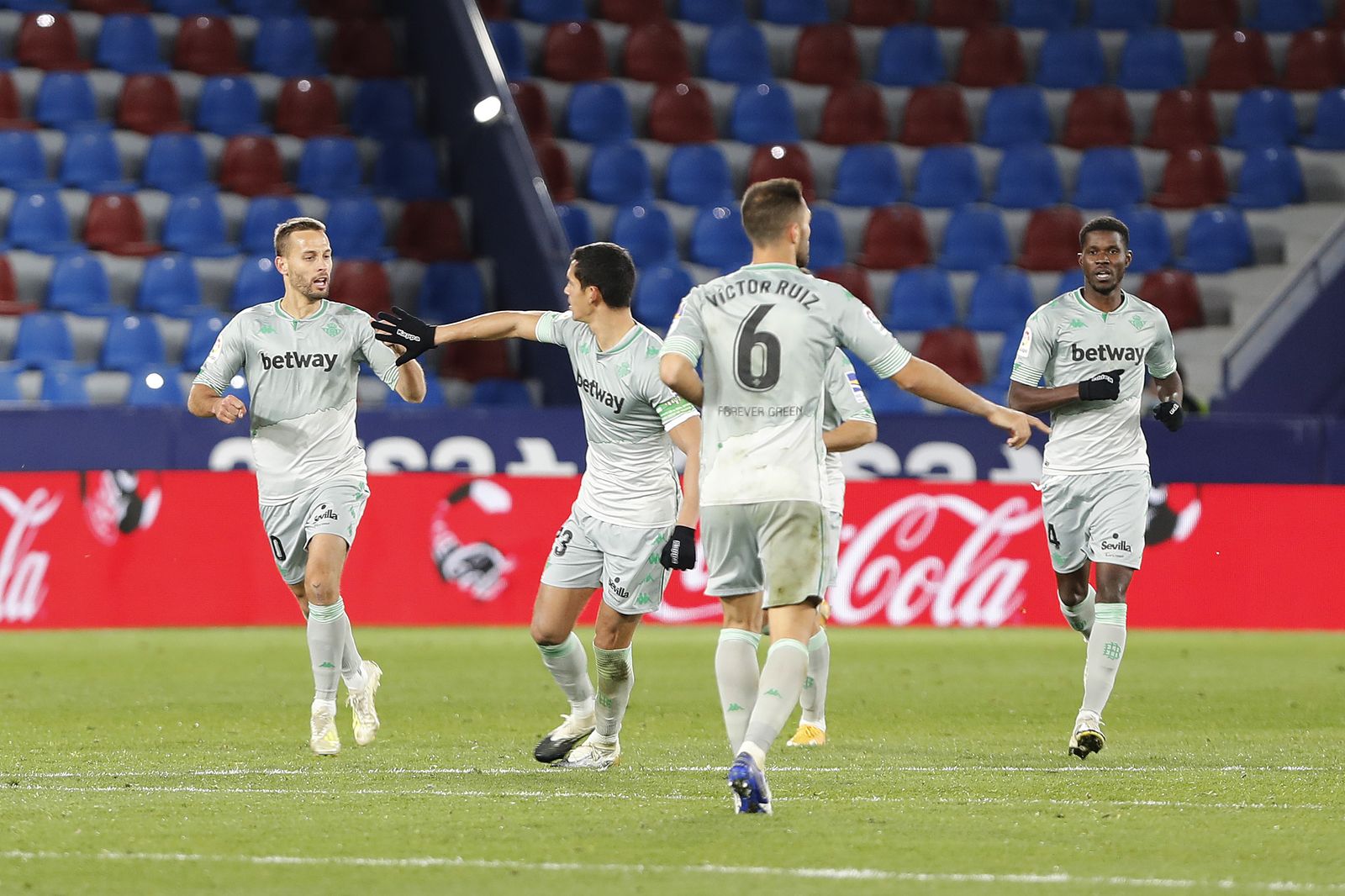 Las imágenes del Levante - Betis