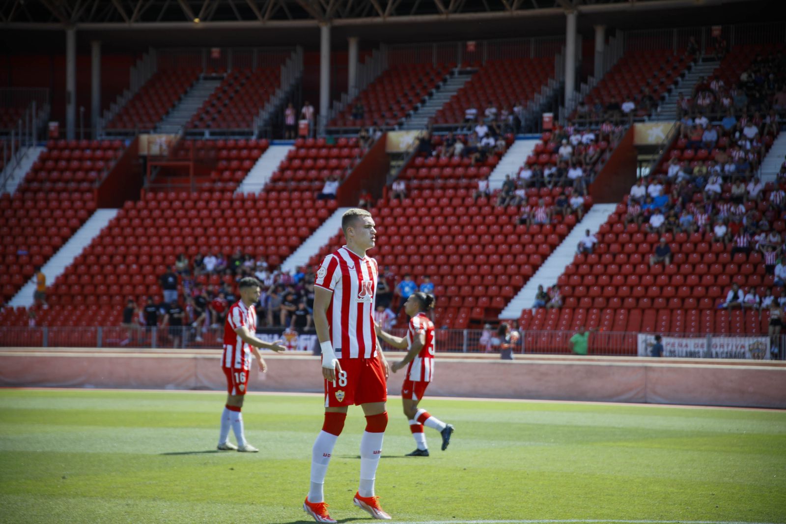 Imágenes del partido entre el Almería B y el Real Jaén