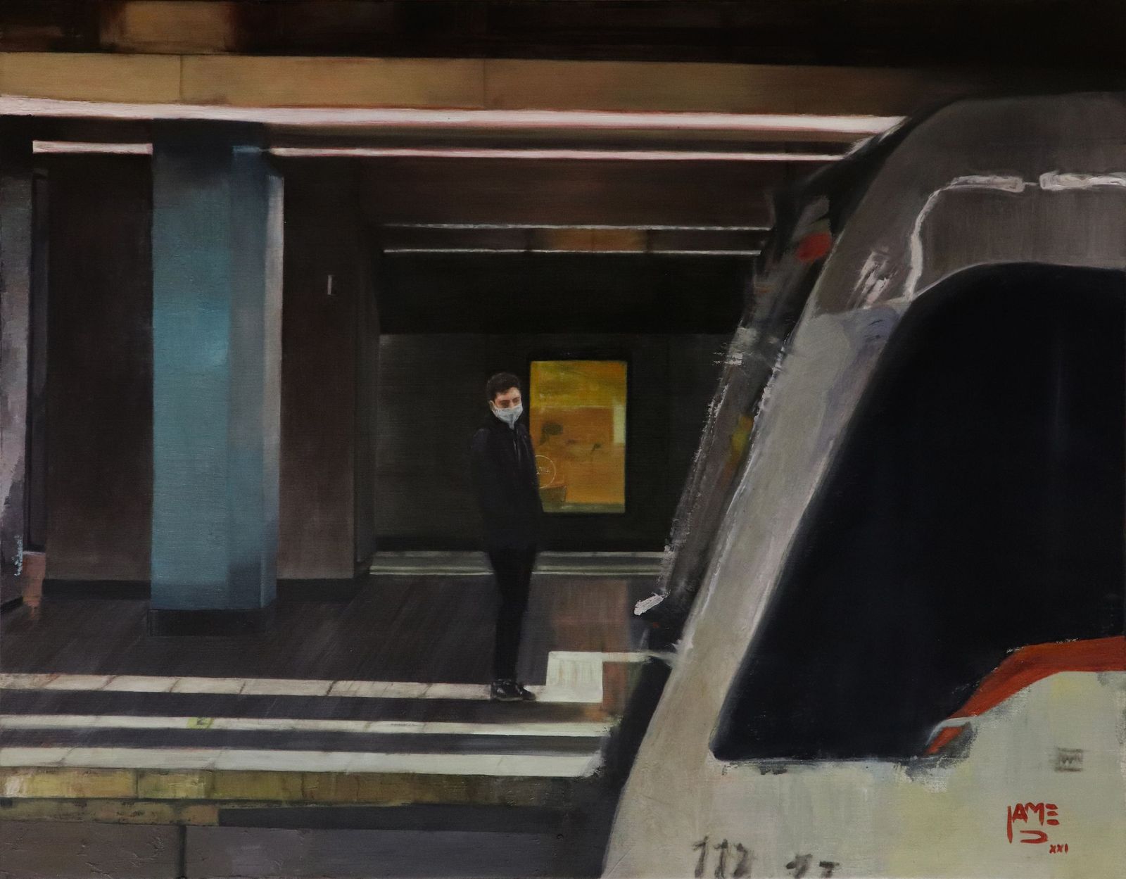 Transición (Soledad urbana pospandemia).