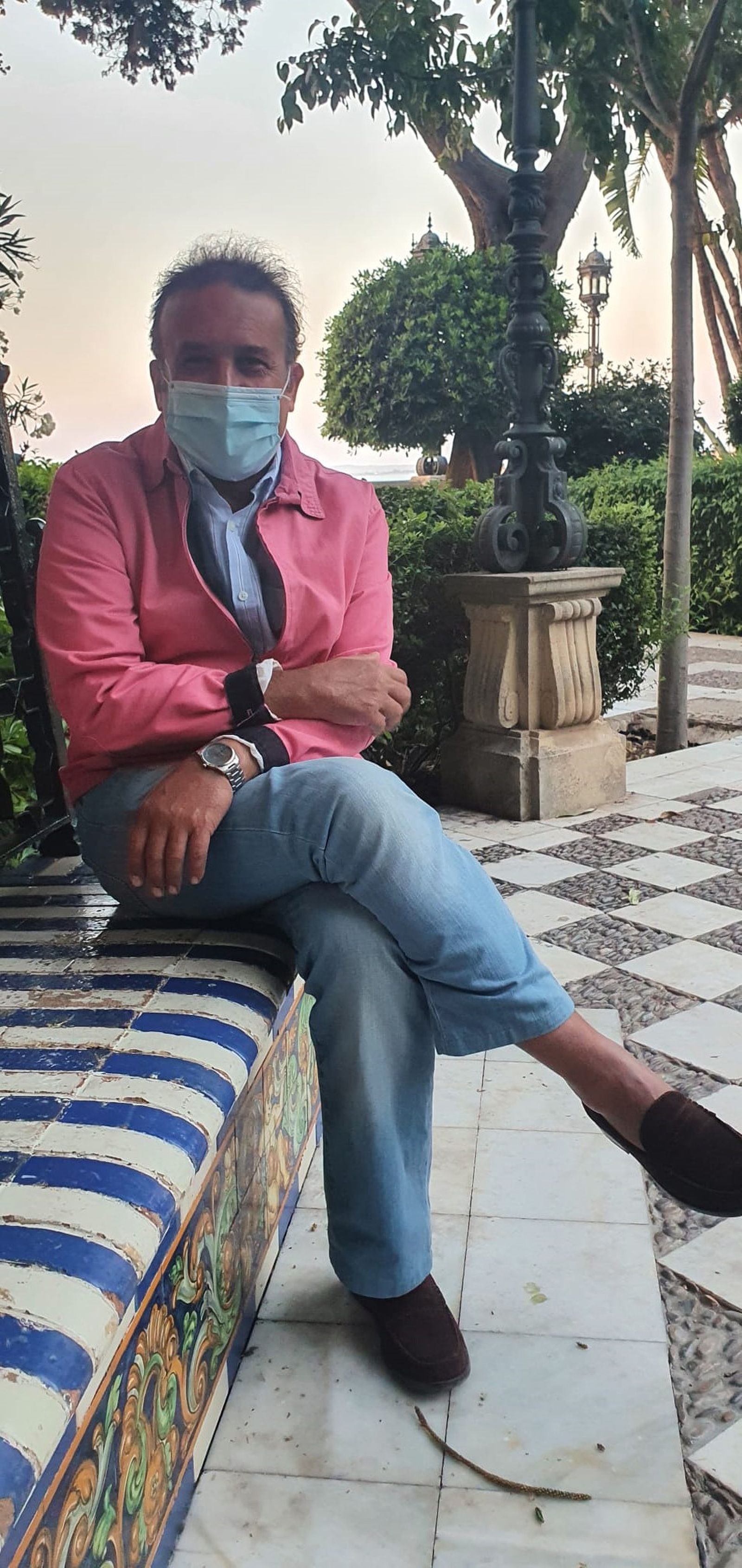 Juan José Peña pasó 58 días en la UCI.