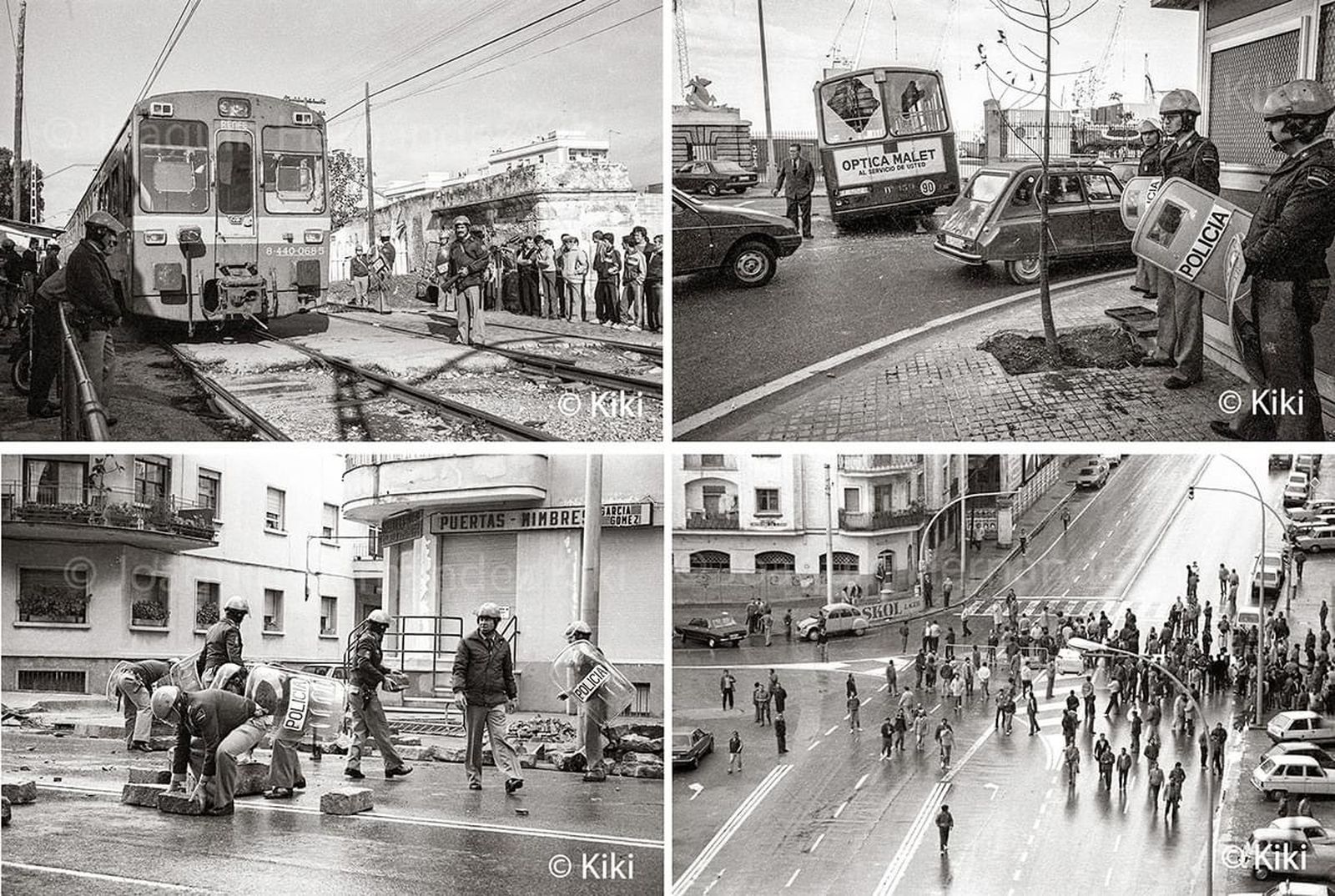 Diciembre de 1984. Fotos de Kiki