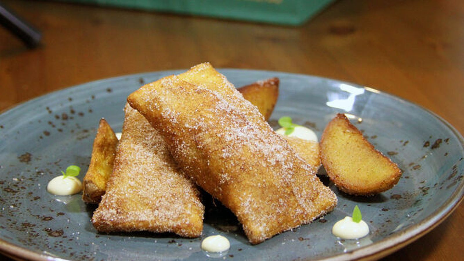 Las torrijas 'flamencas' para pedir a domicilio.