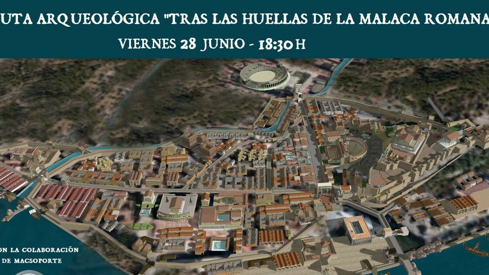 El paso del Imperio Romano por Málaga se aprecia por todas partes.