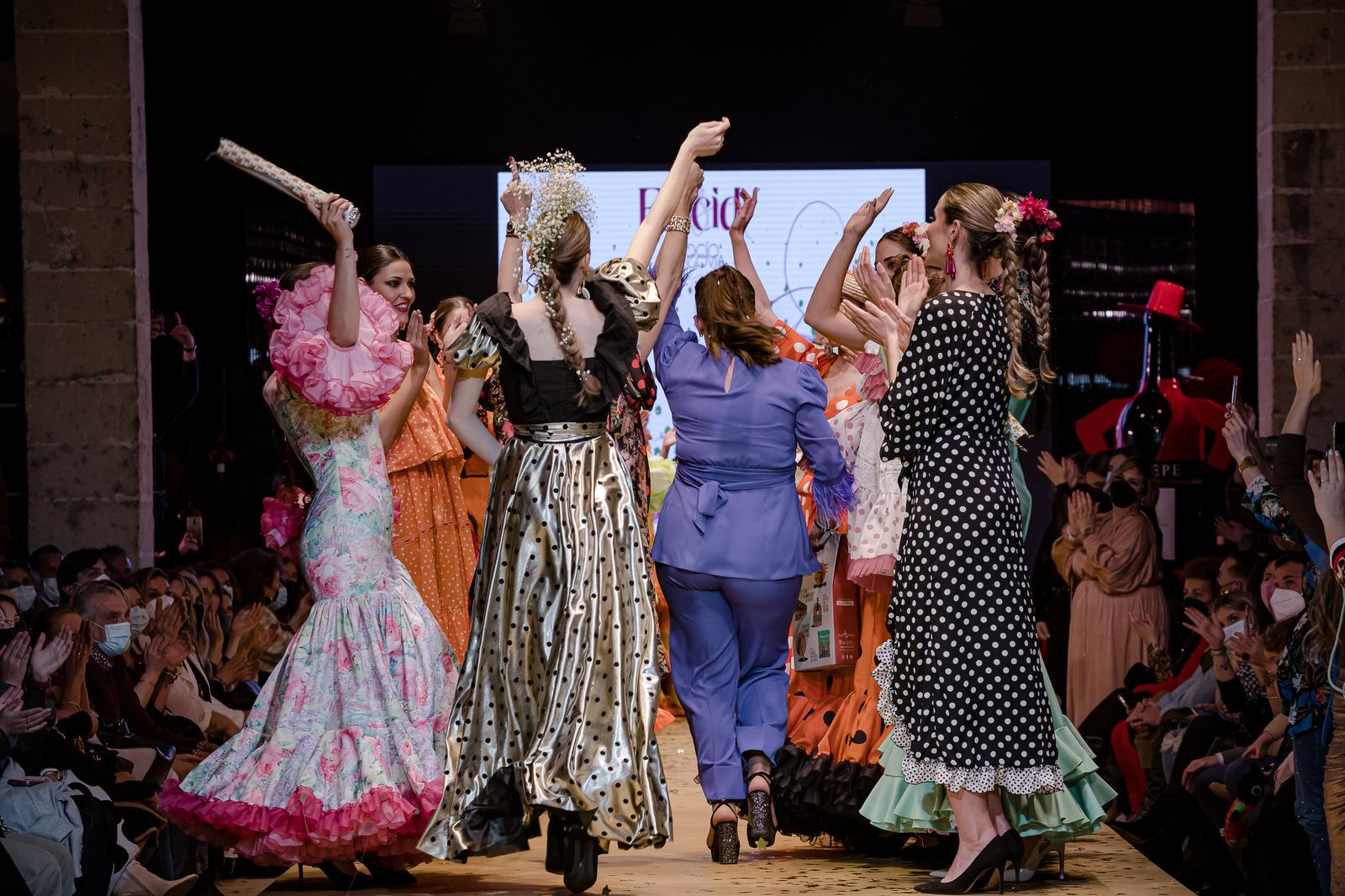 El desfile de Rocío Segovia en la Pasarela Flamenca de Jerez, todas las fotos