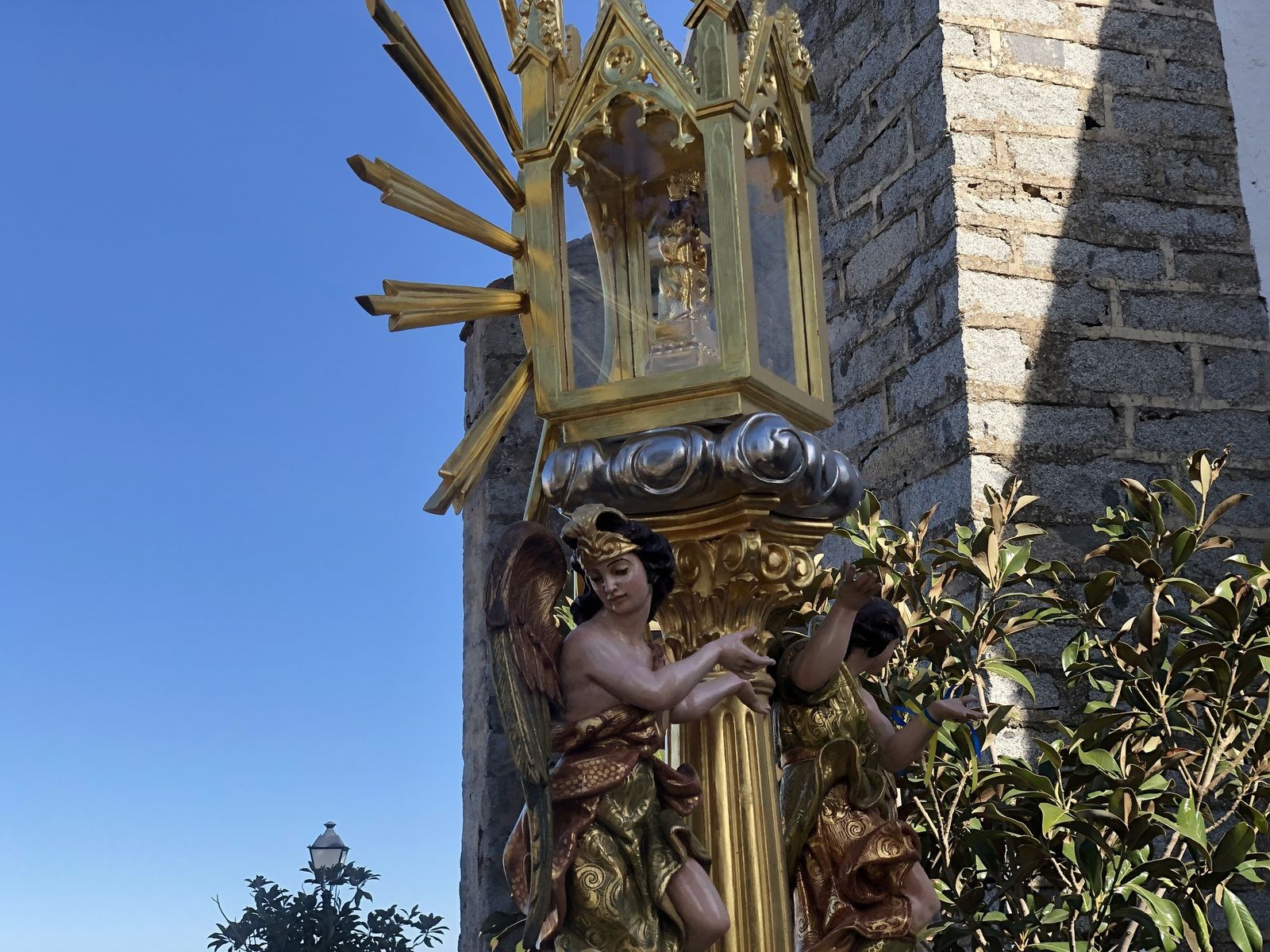 El traslado de la Virgen de Guía a Alcaracejos, en imágenes
