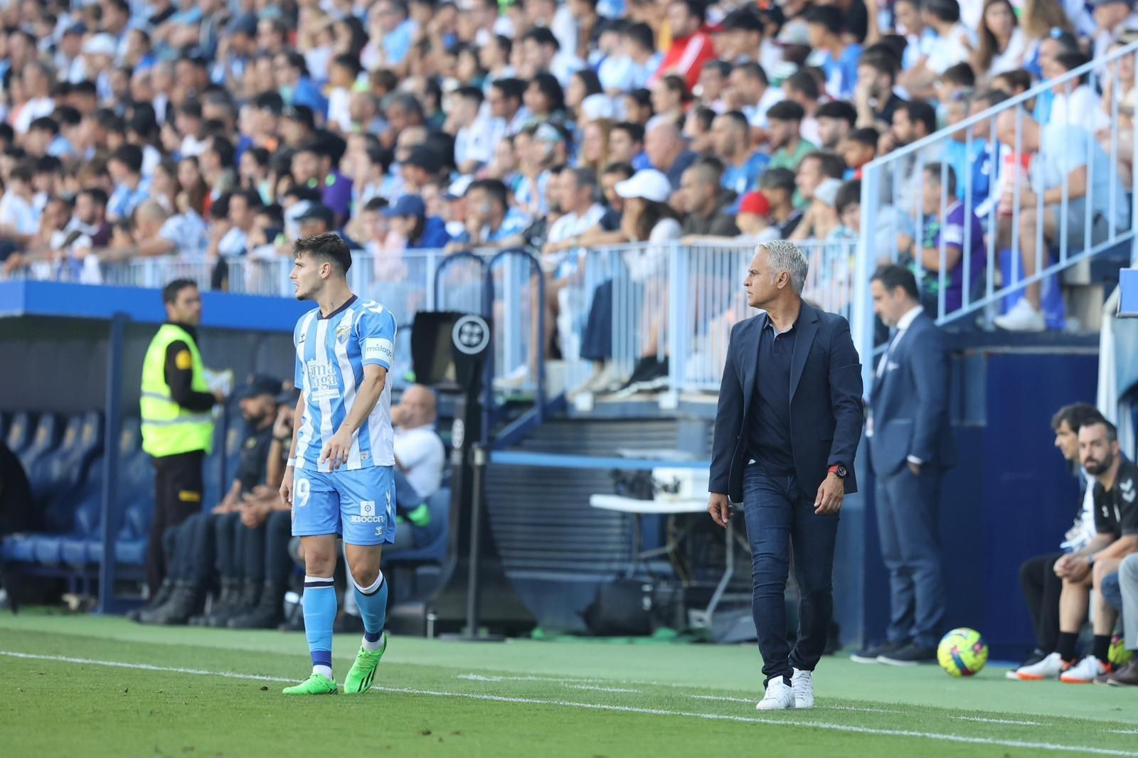 Las fotos del Málaga CF-Huesca