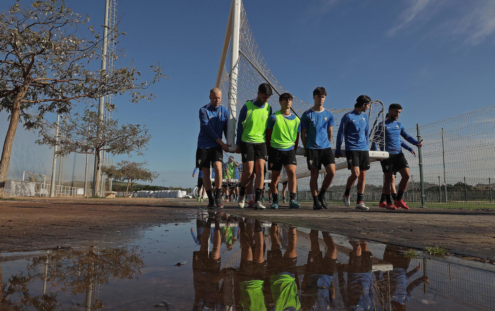 Fotos del entrenamiento del Algeciras preparatorio al partido del domingo en Marbella