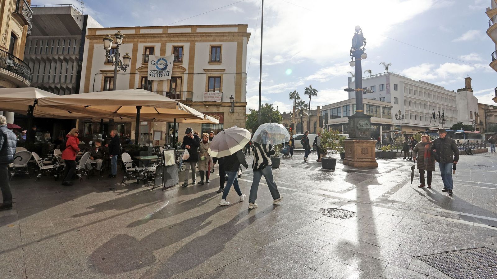 La borrasca Regina traerá lluvias a Jerez a partir de este miércoles y durante los próximos cinco días