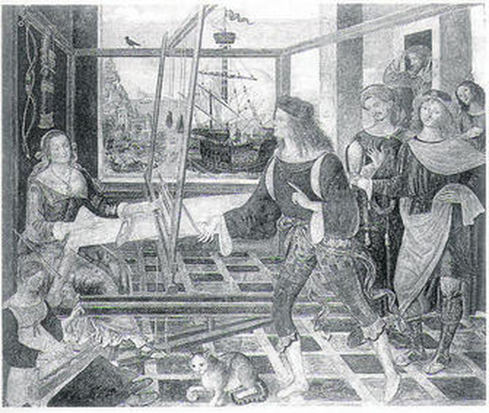 4. Penélope junto a Arestes, Hersilla y Artemisa./ Reportaje gráfico:  José Luis Delgado