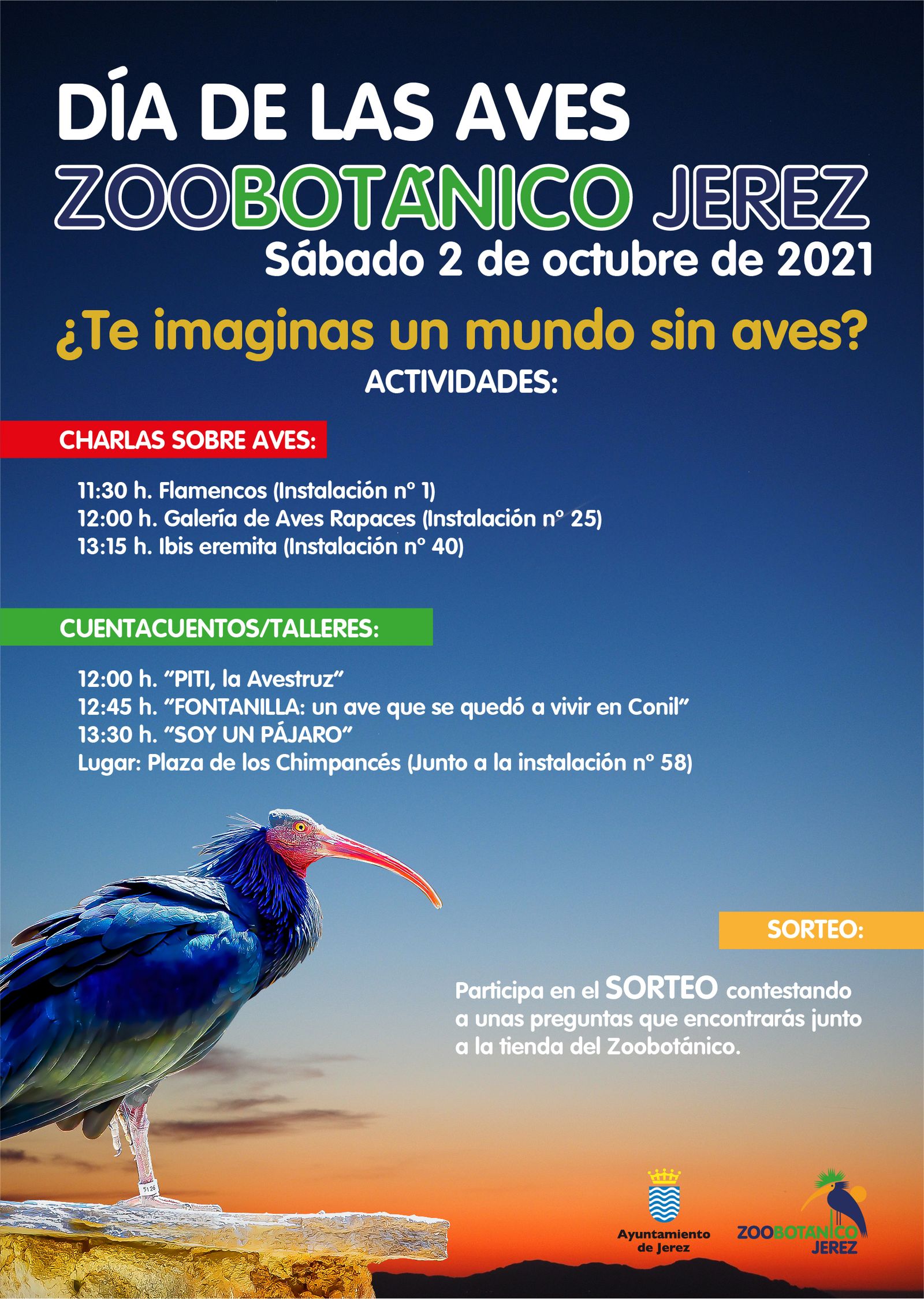 Día de las aves en el Zoobotánico