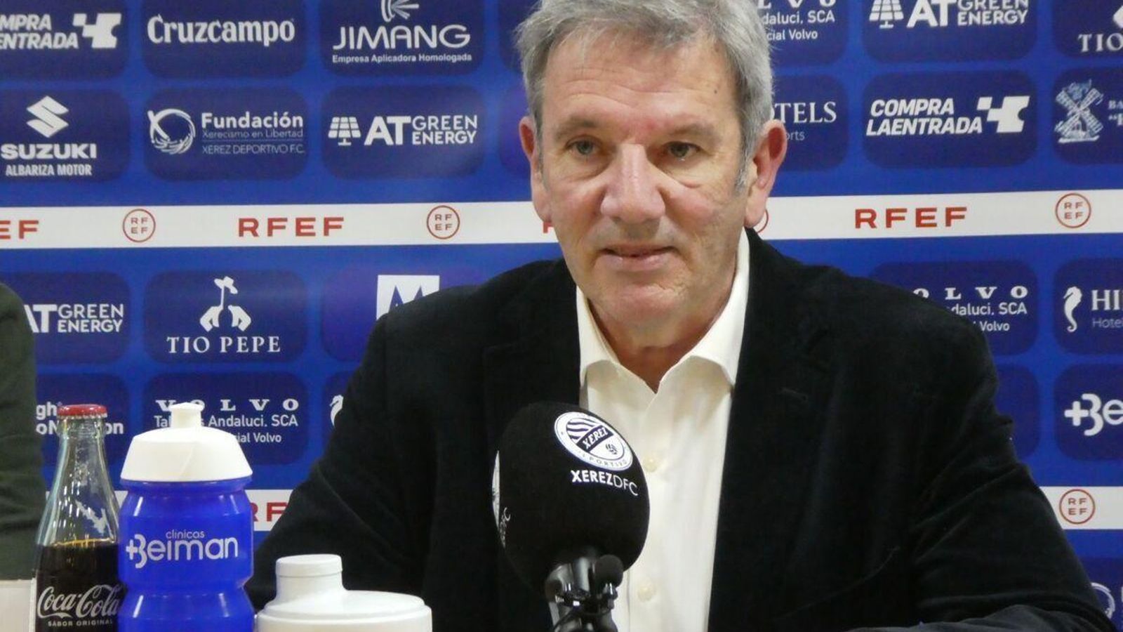 Sebastián Alonso, presidente del Xerez DFC.