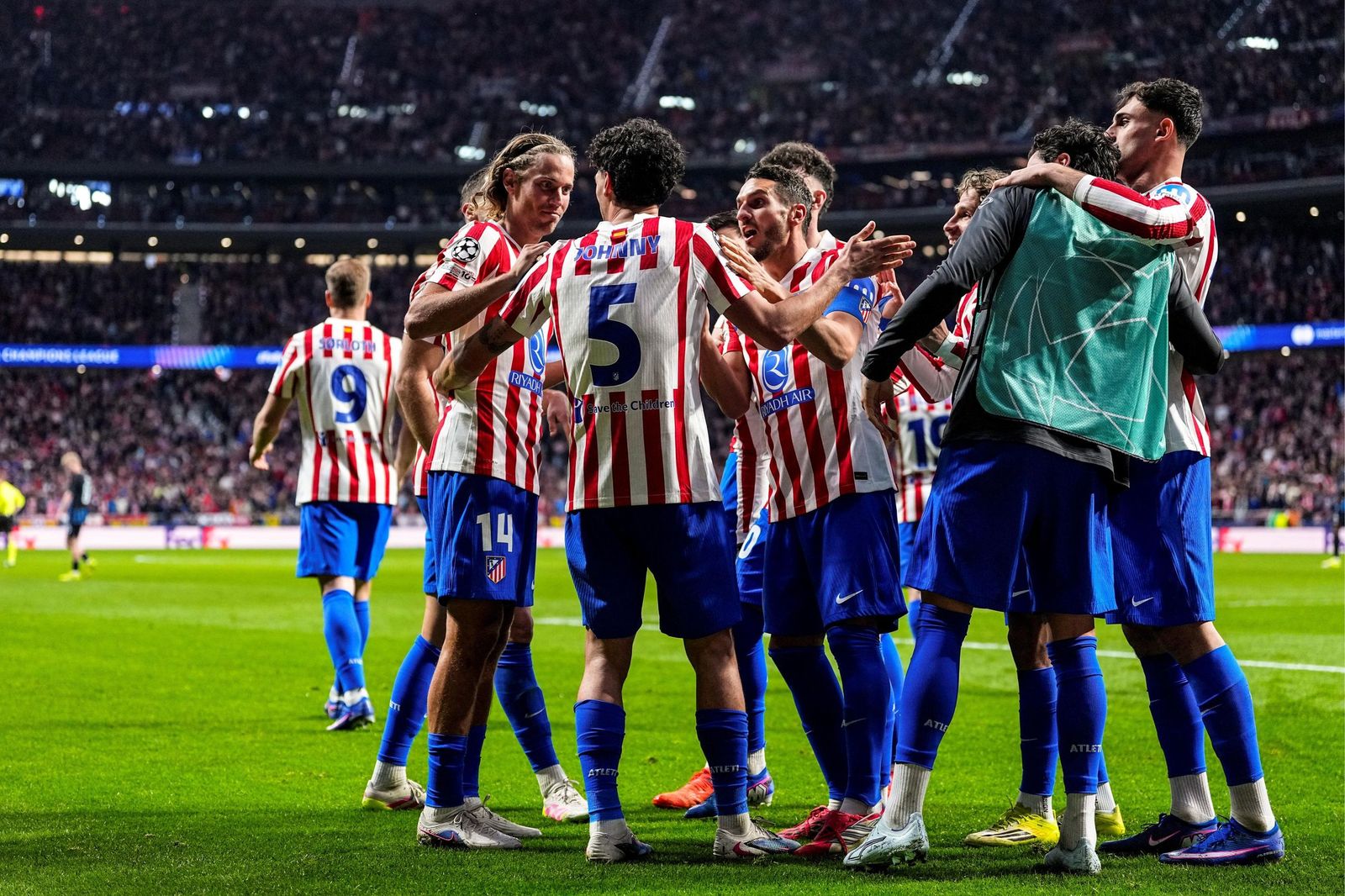 Las fotos del Atlético de Madrid - Brujas