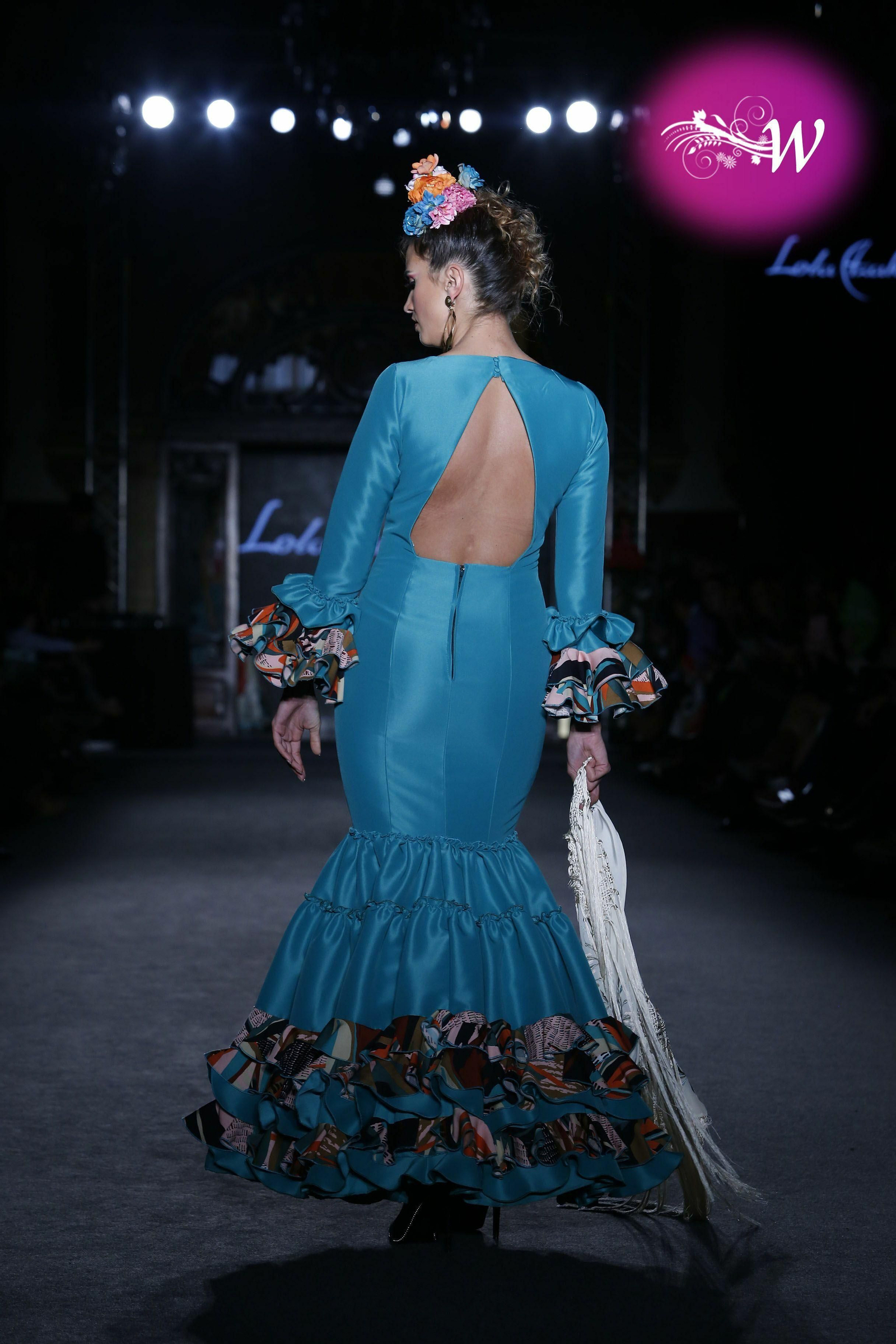 Lola Azahares en We Love Flamenco 2020, todas las fotos del desfile