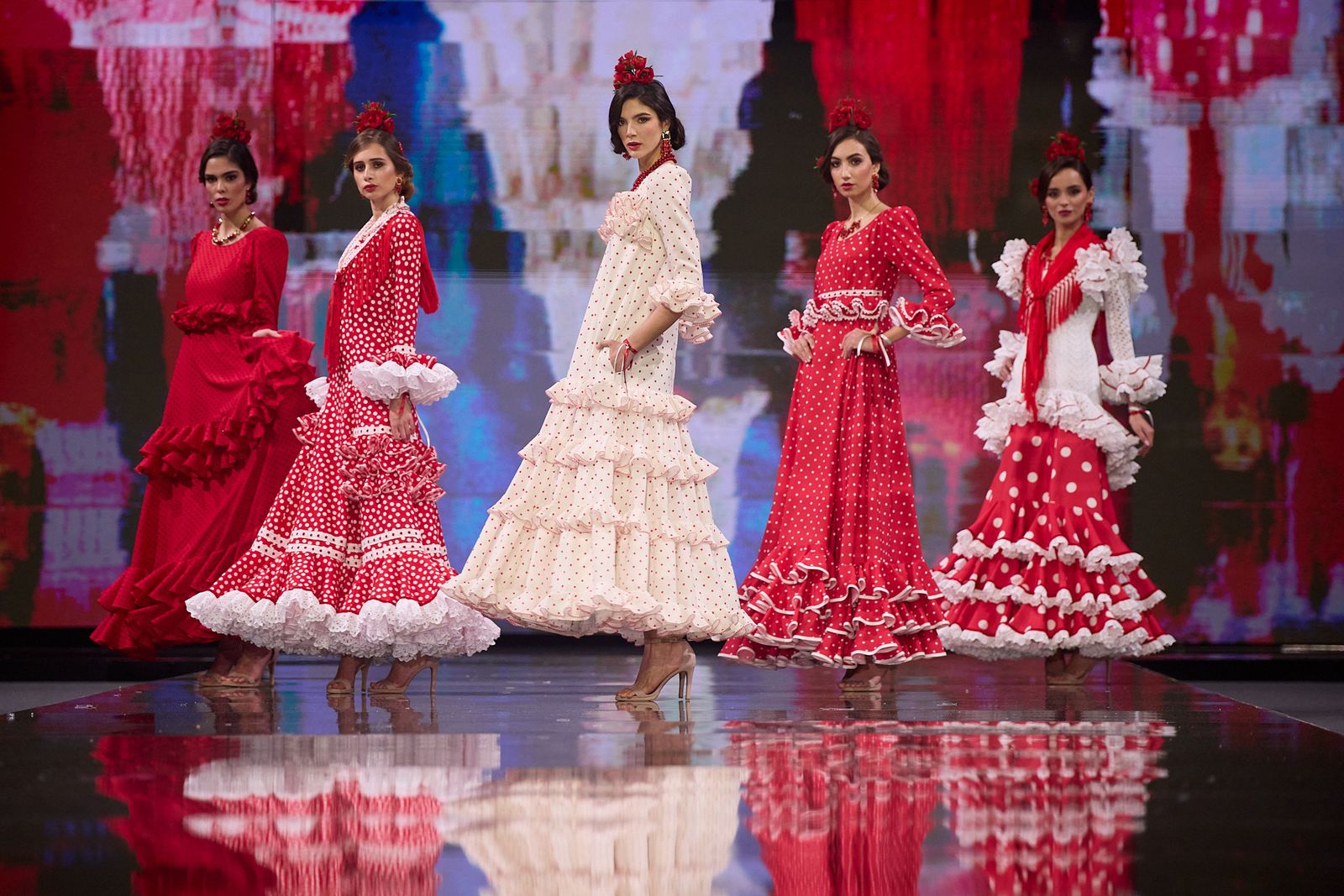 El desfile de Huelva, flamencos por naturaleza en Simof 2026, todas las fotos