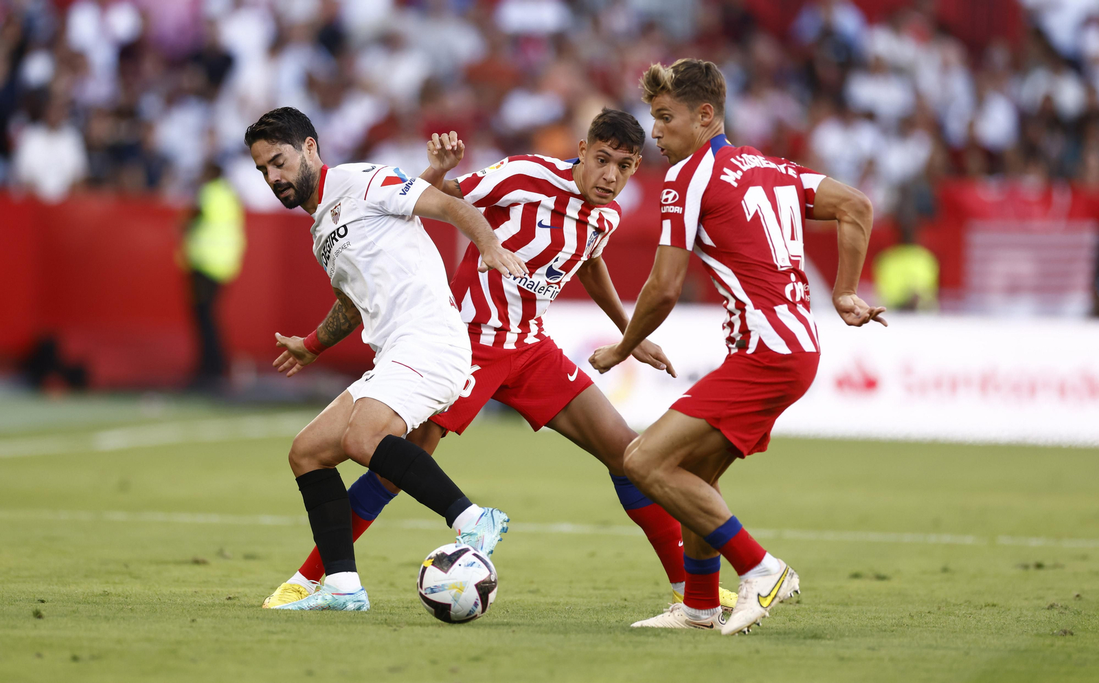 Las imágenes del Sevilla fc-Atlético de Madrid