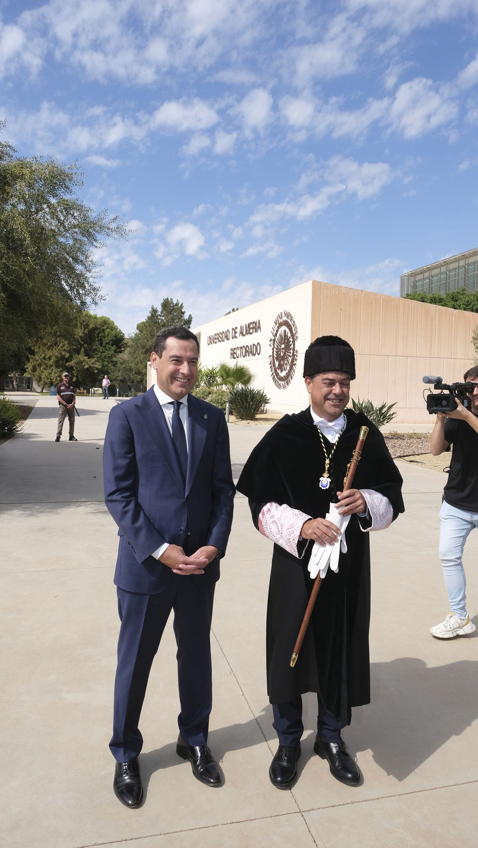 El Presidente de la Junta Juanma Moreno, inaugura el curso universitario andaluz en Almería