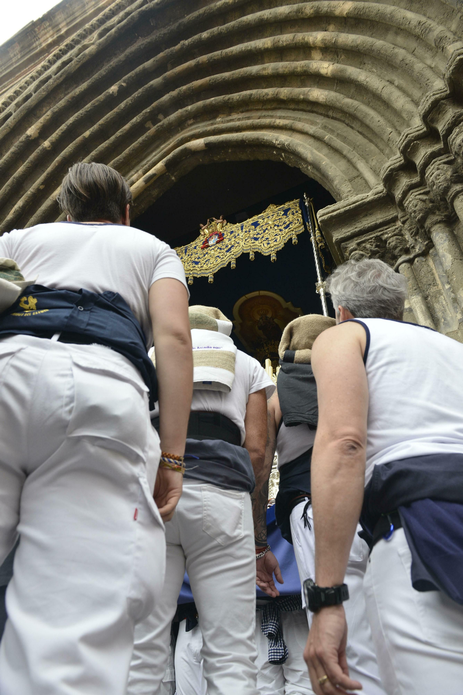 Las imágenes del Carmen Doloroso