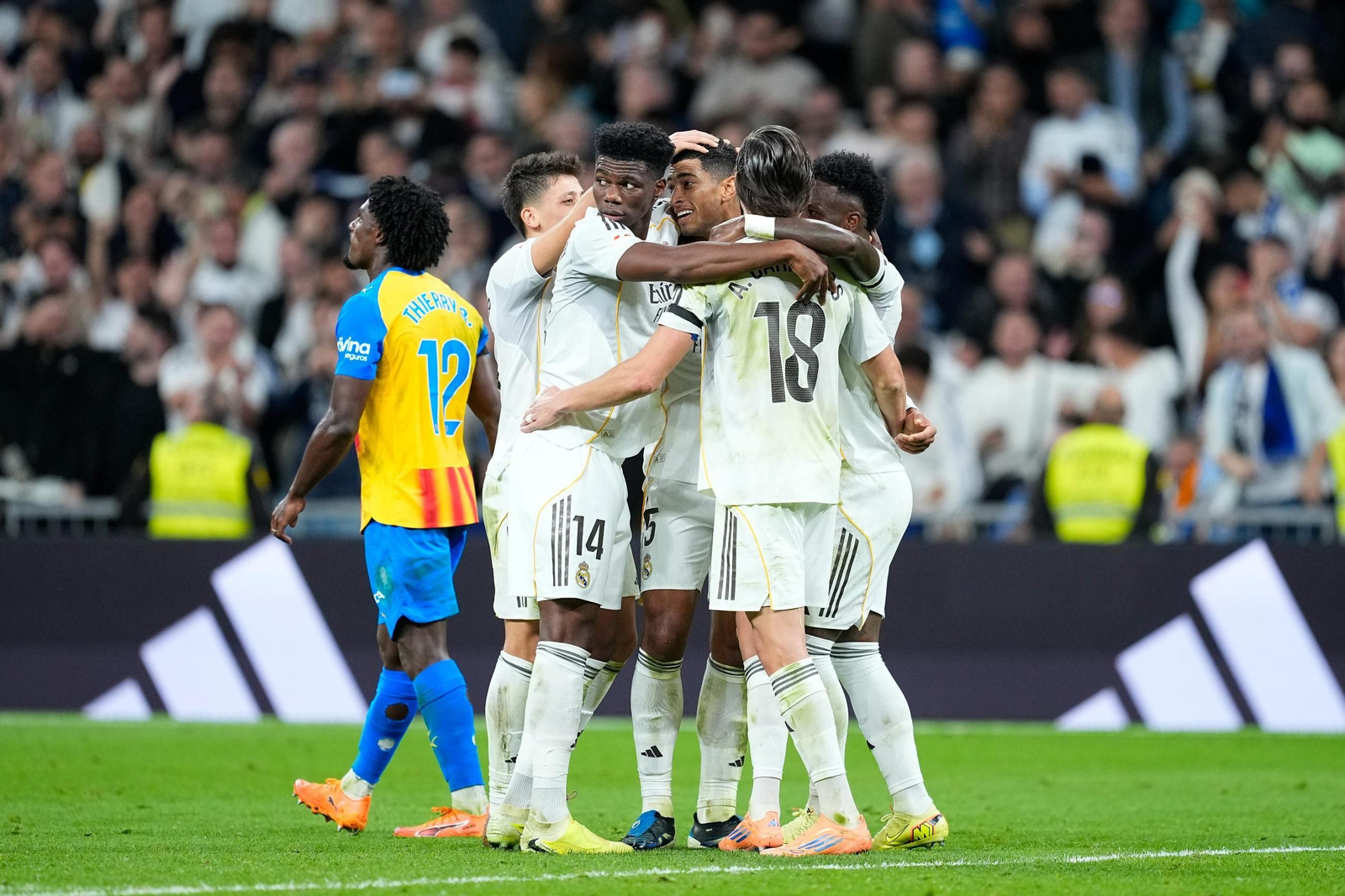 Las fotos del Real Madrid-Valencia