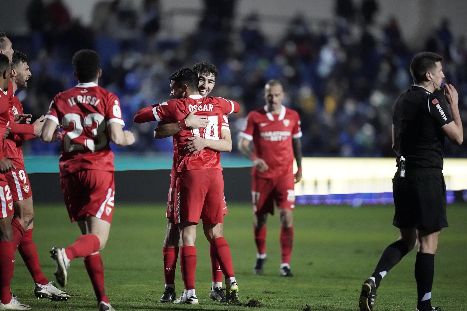 Las imágenes del Linares-Sevilla