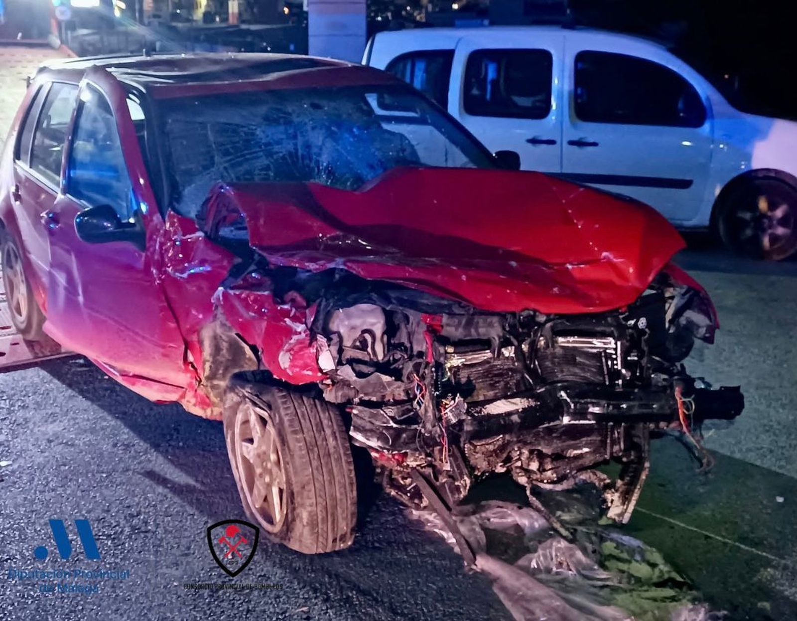 Accidente en la A-7 en Cártama