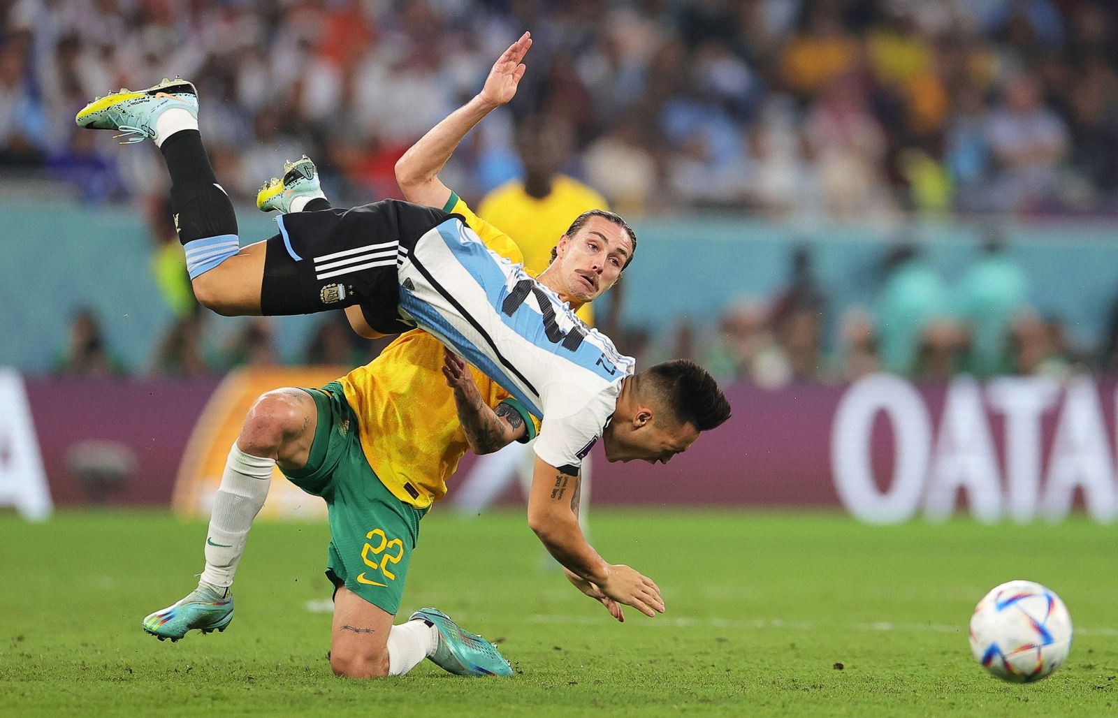 Las fotos del Argentina - Australia