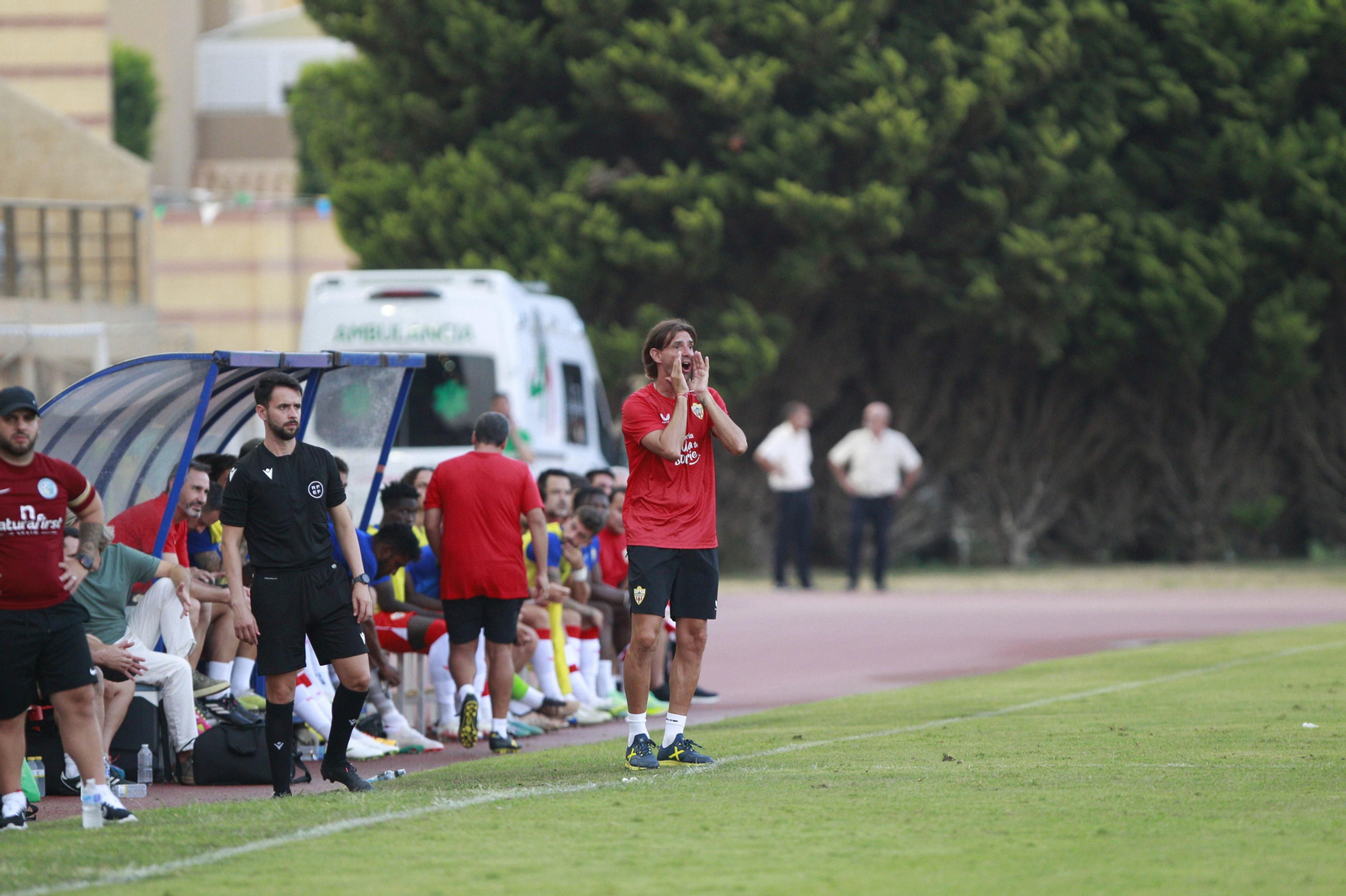 Imágenes del amistoso El Ejido-U.D. Almería