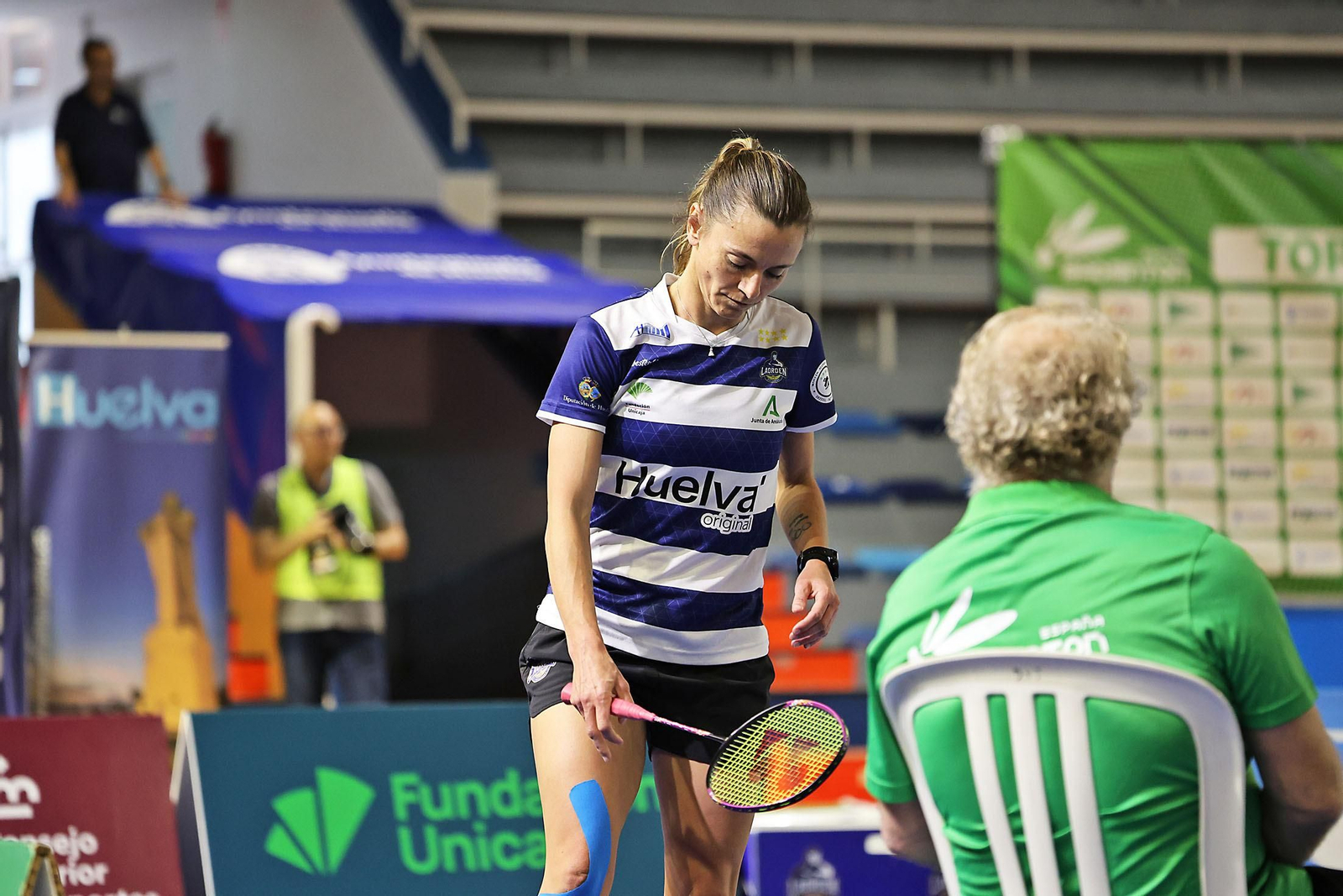 Imágenes de la final de liga de bádminton entre el IES La Orden y La RInconada