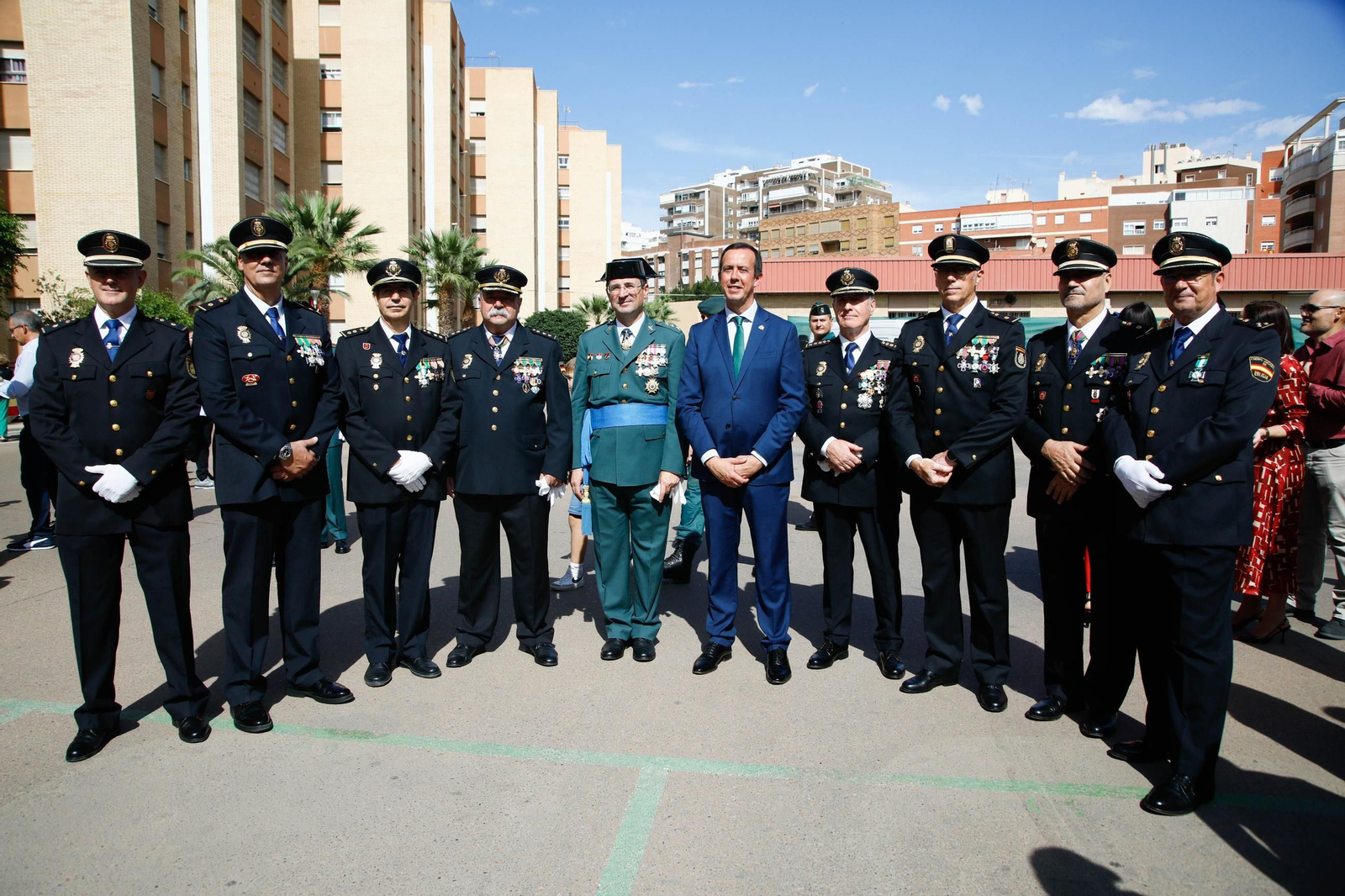 Los actos de la Guardia Civil en honor a la Virgen del Pilar, en imágenes