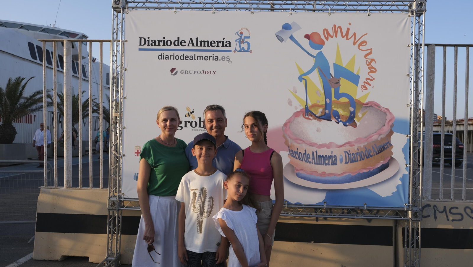 Imágenes de los asistentes a la Gala 15 Aniversario Diario de Almería