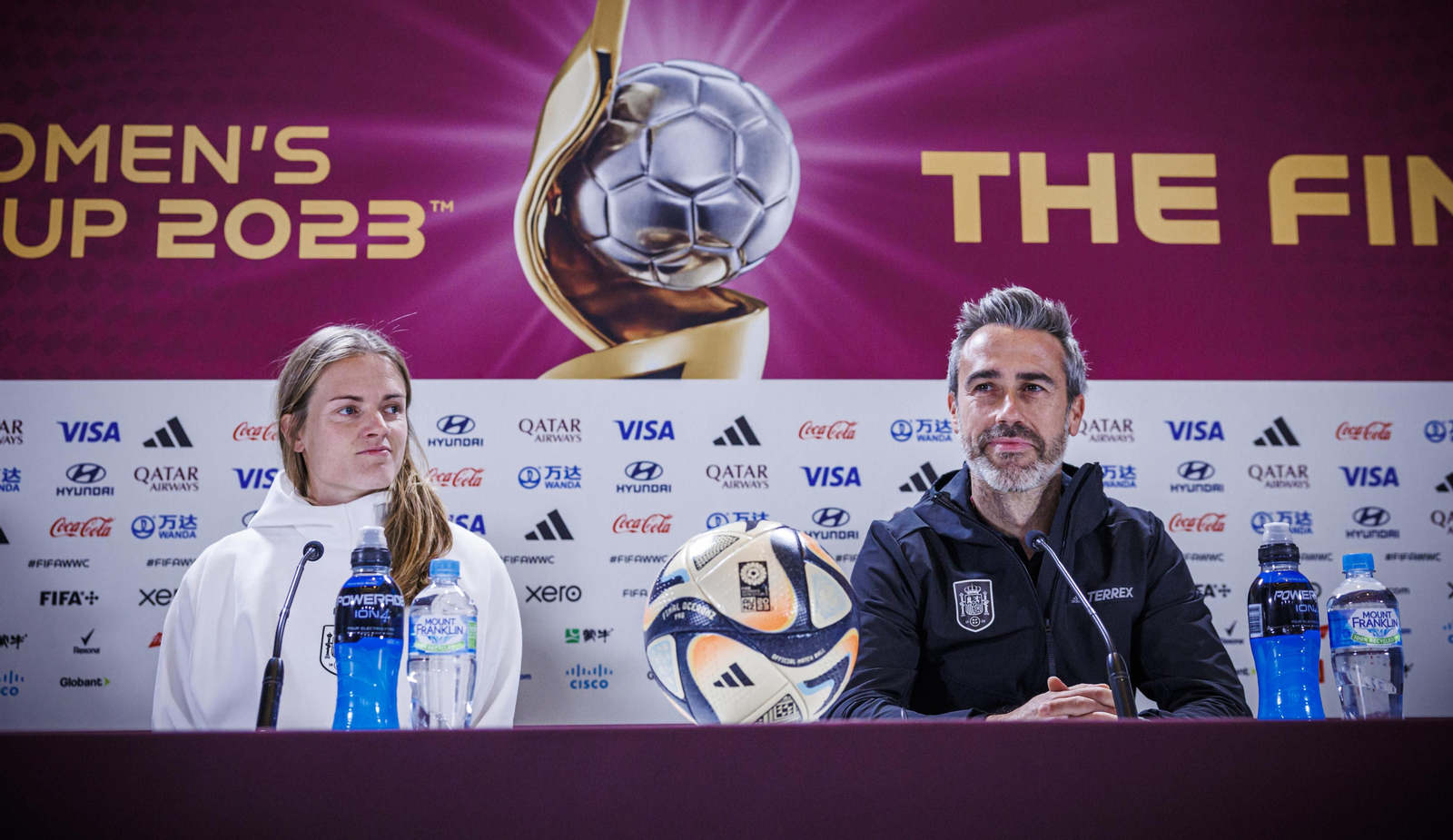 Las fotos previas a la final del Mundial femenino