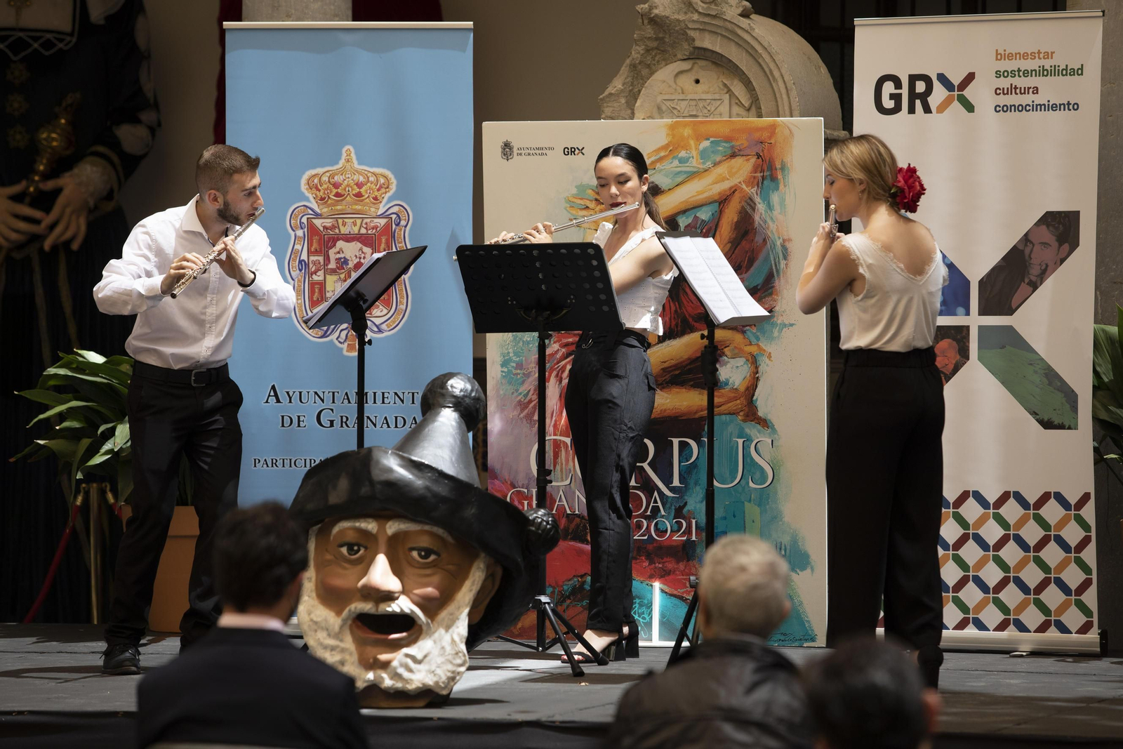 Fotos: así ha sido el pregón del Corpus de Granada 2021