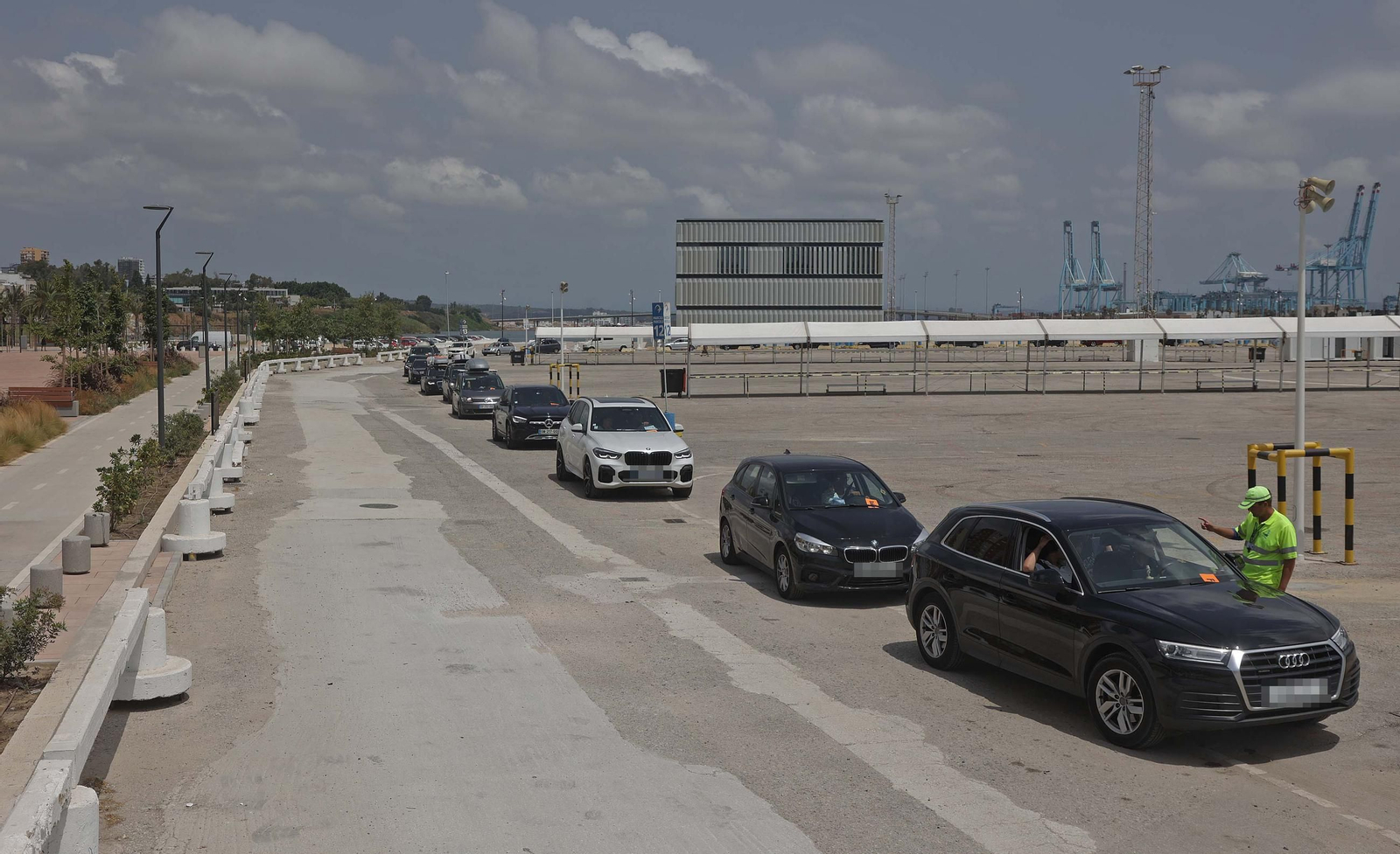 Fotos del primer domingo de agosto en la Operación Paso del Estrecho en Algeciras