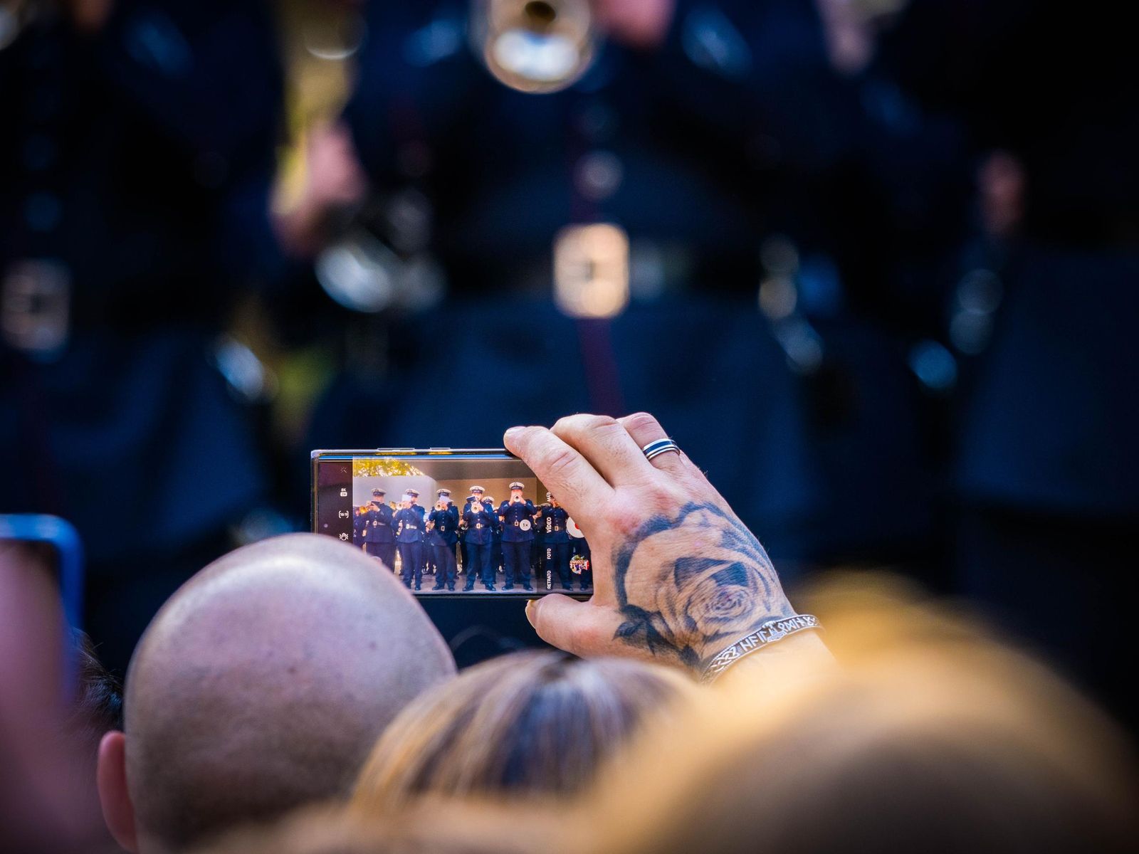 Sones cofrades en el Parque: celebrado el certamen de bandas de Nazareno en San Fernando