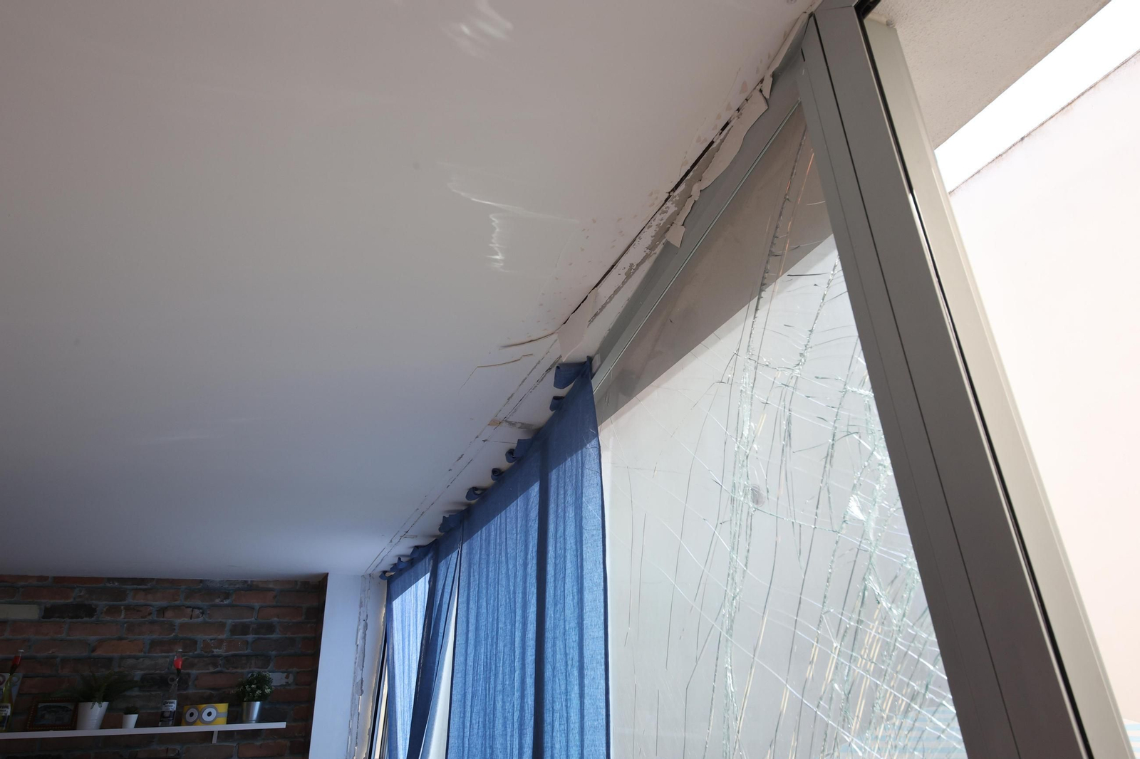 Así quedó la vivienda más afectada por la explosión de gas en Estella del Marqués